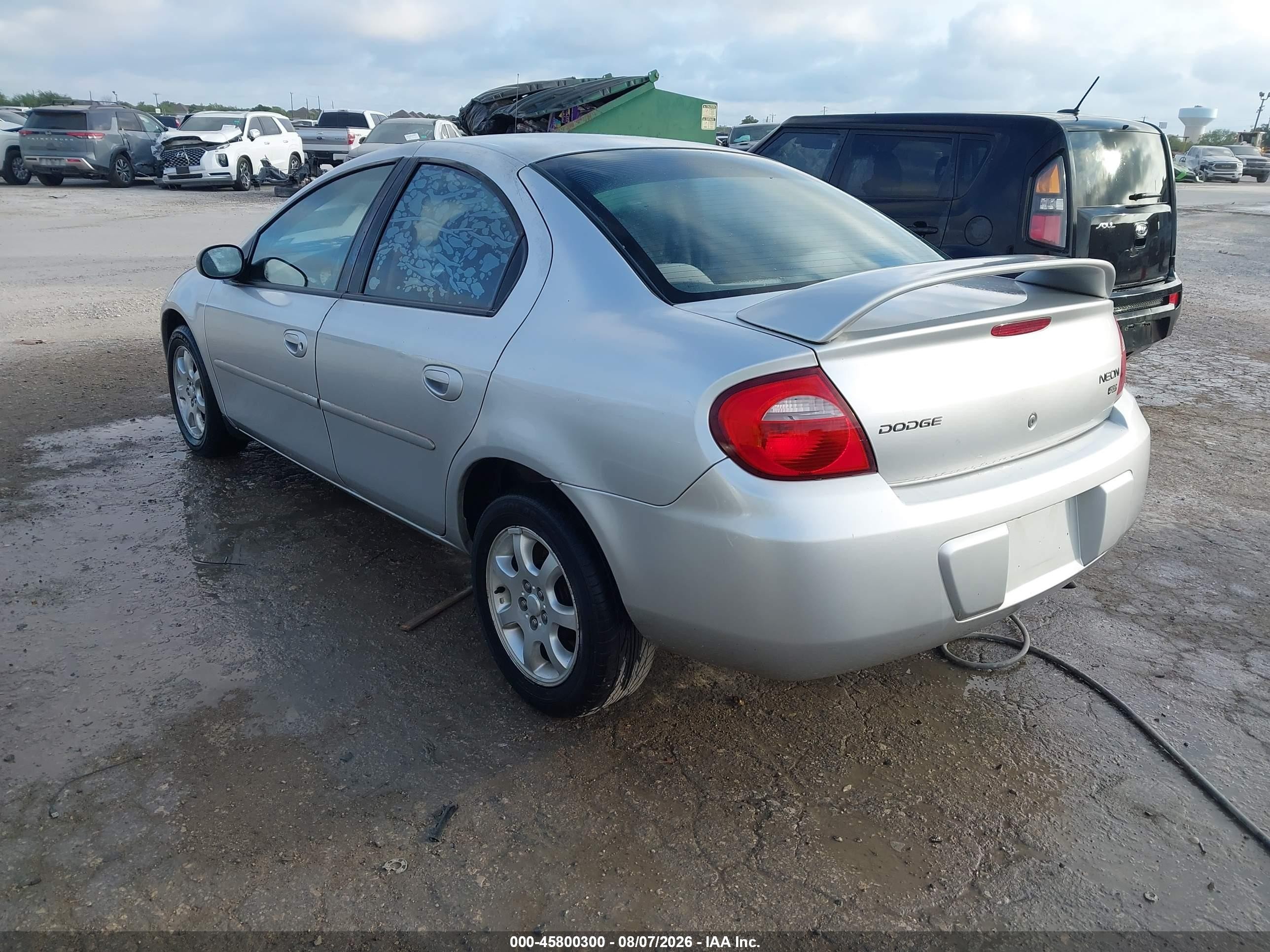 2003 Dodge Neon Sxt Silver vin: 1B3ES56C83D251104
