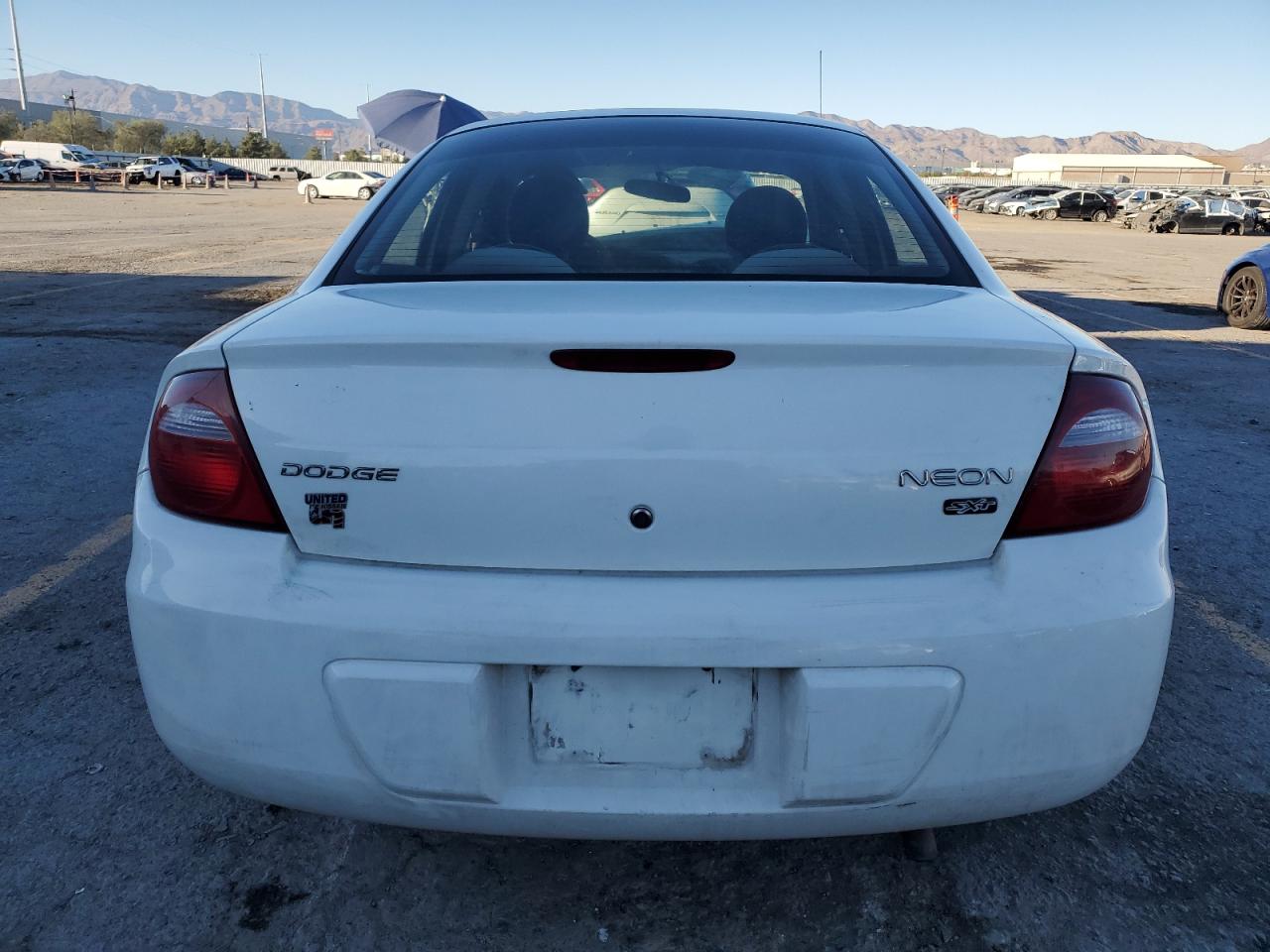 2005 Dodge Neon Sxt White vin: 1B3ES56C85D150650
