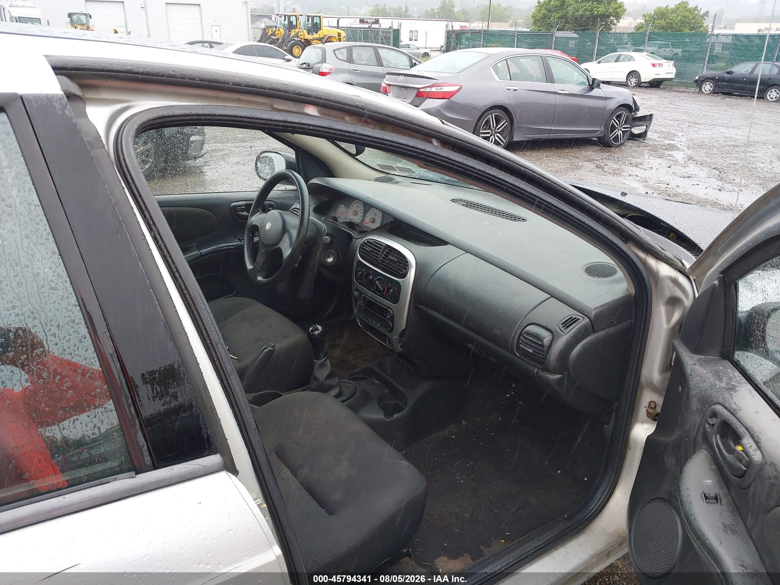 2005 Dodge Neon Sxt Silver vin: 1B3ES56C85D251994