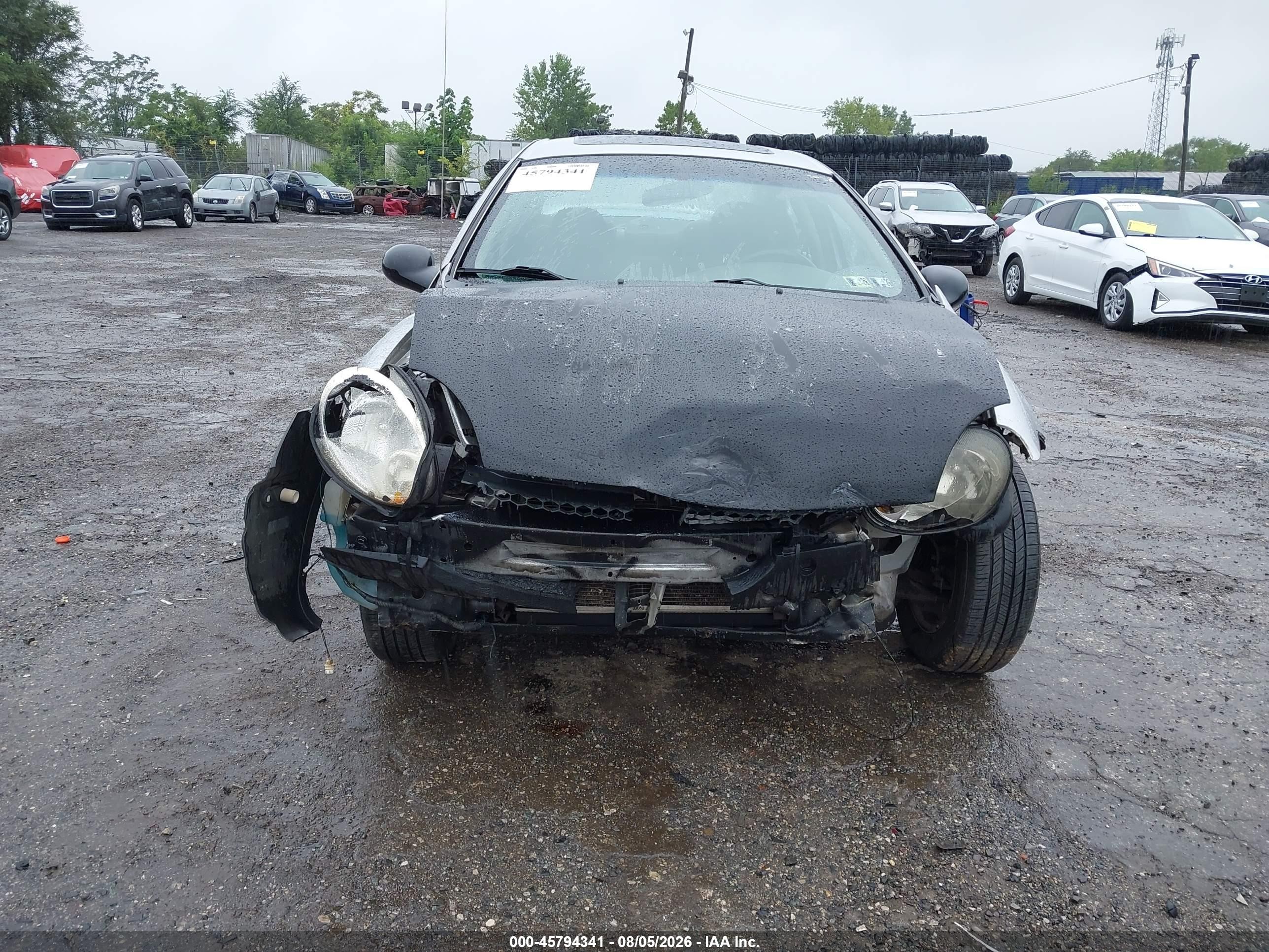 2005 Dodge Neon Sxt Silver vin: 1B3ES56C85D251994