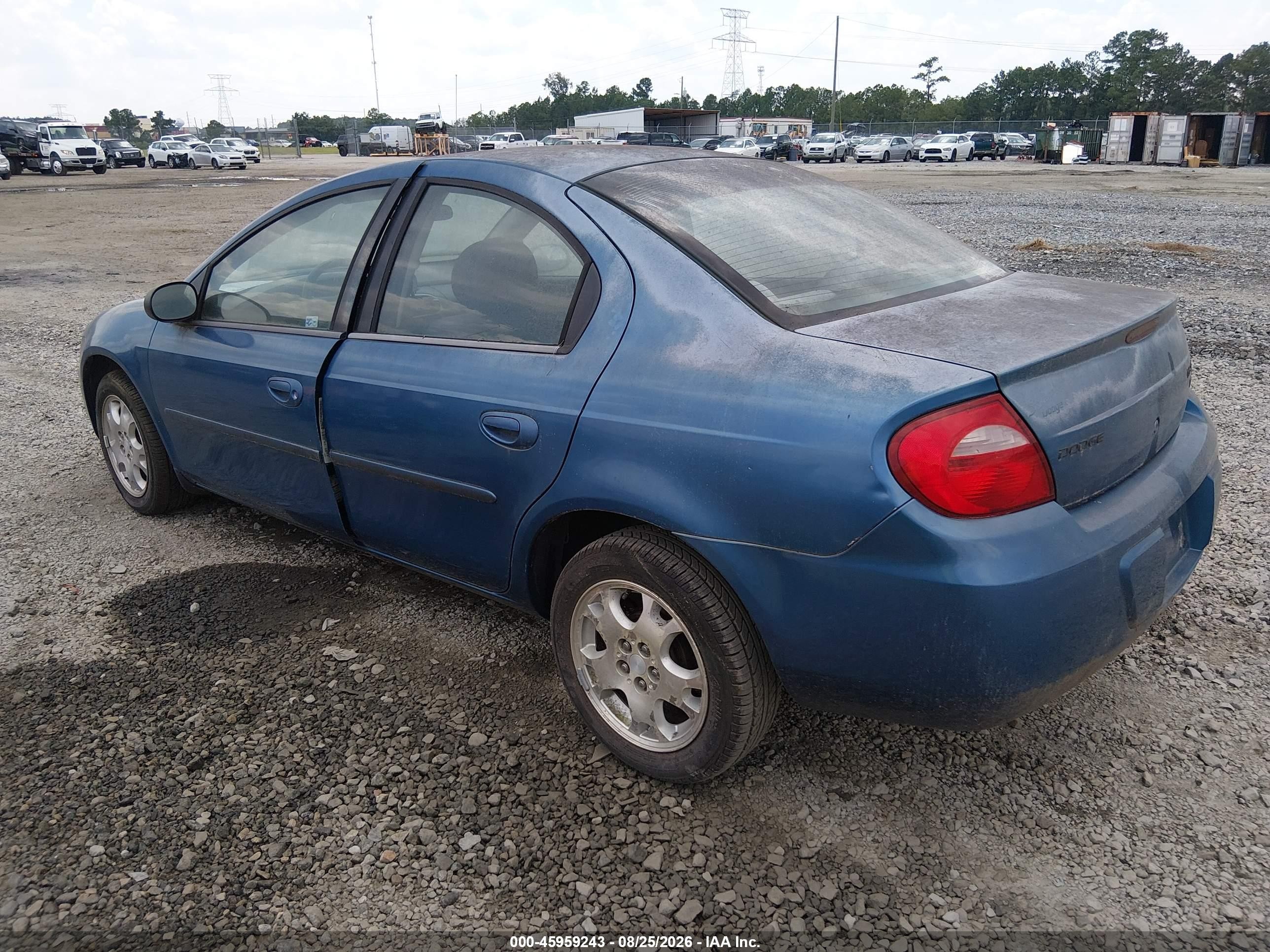 2003 Dodge Neon Sxt Blue vin: 1B3ES56C93D187347