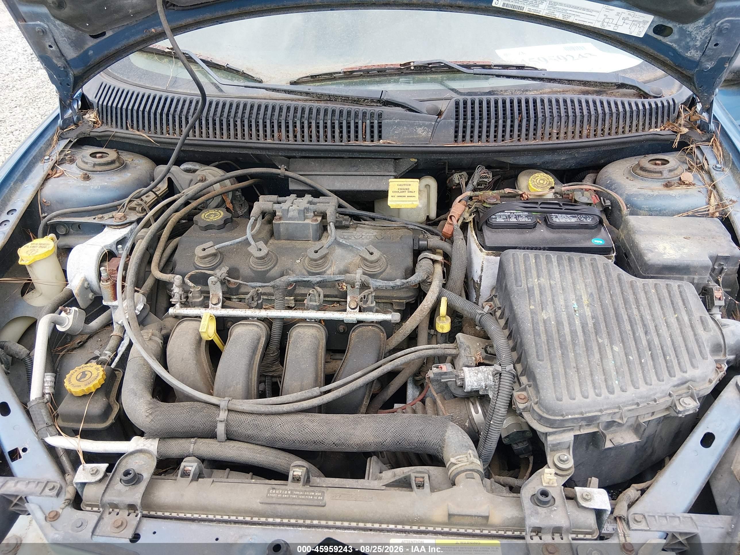 2003 Dodge Neon Sxt Blue vin: 1B3ES56C93D187347