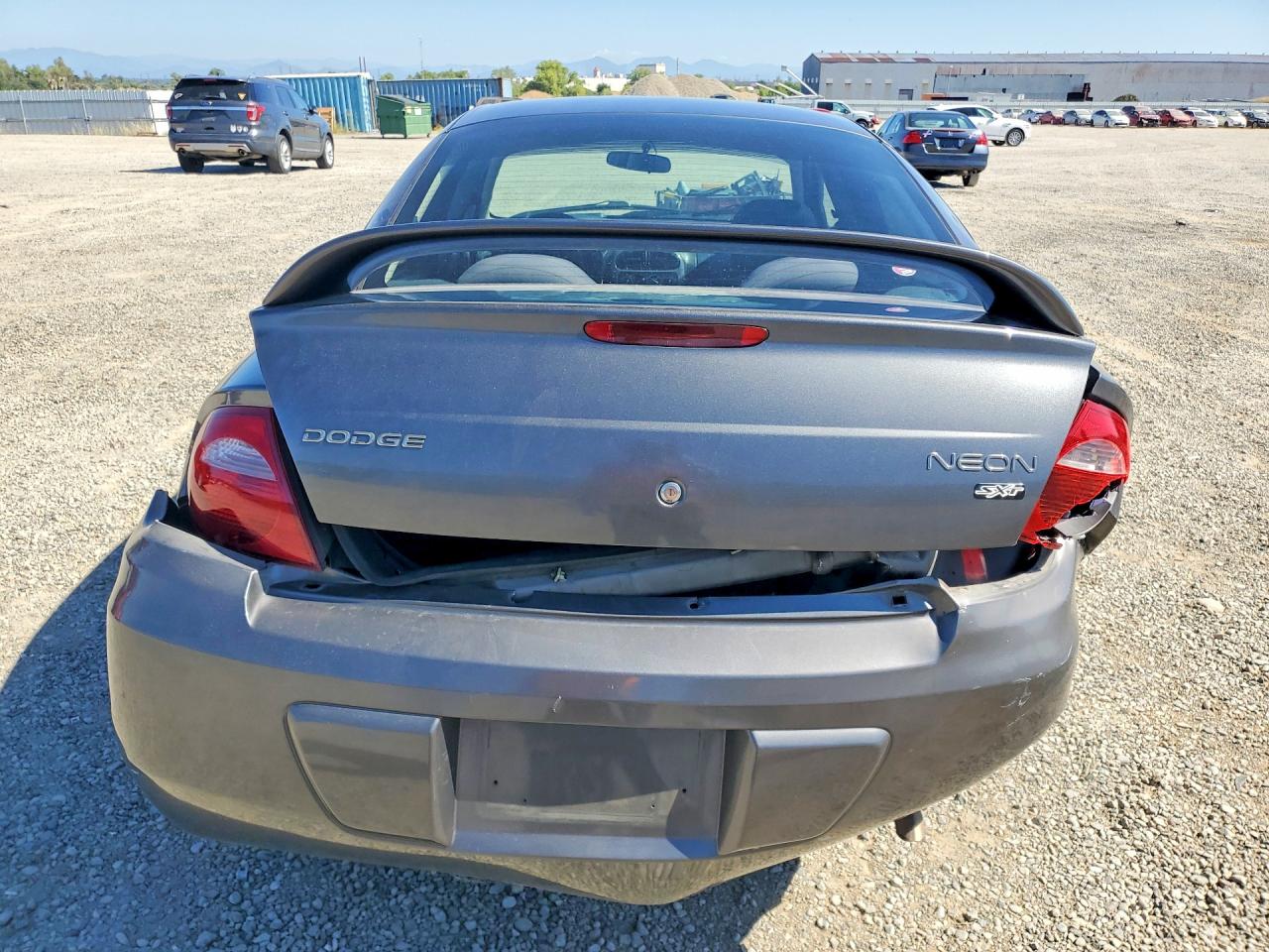 2004 Dodge Neon Sxt Gray vin: 1B3ES56C94D510720