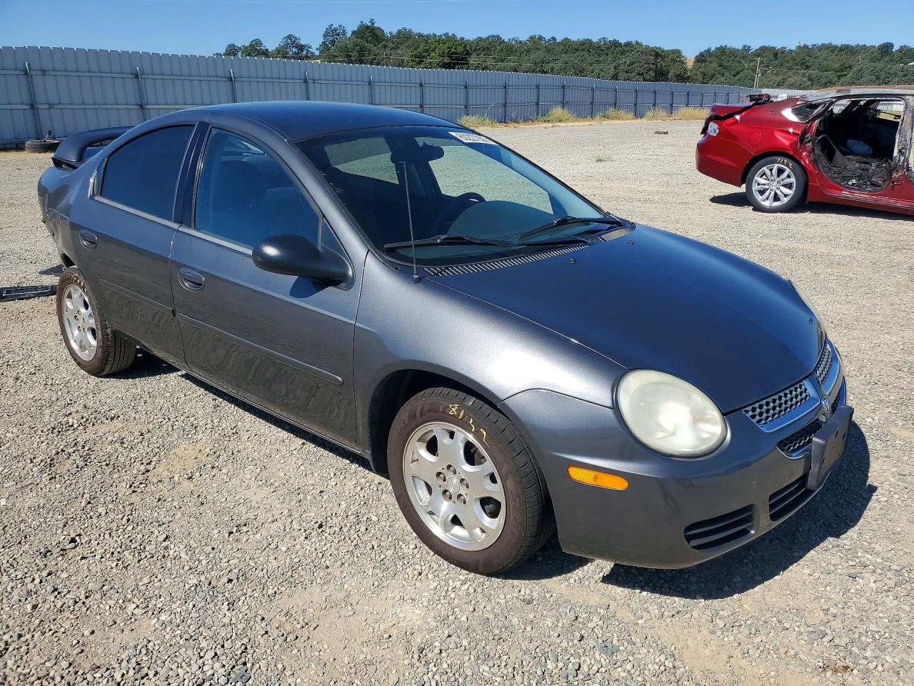 2004 Dodge Neon Sxt Gray vin: 1B3ES56C94D510720