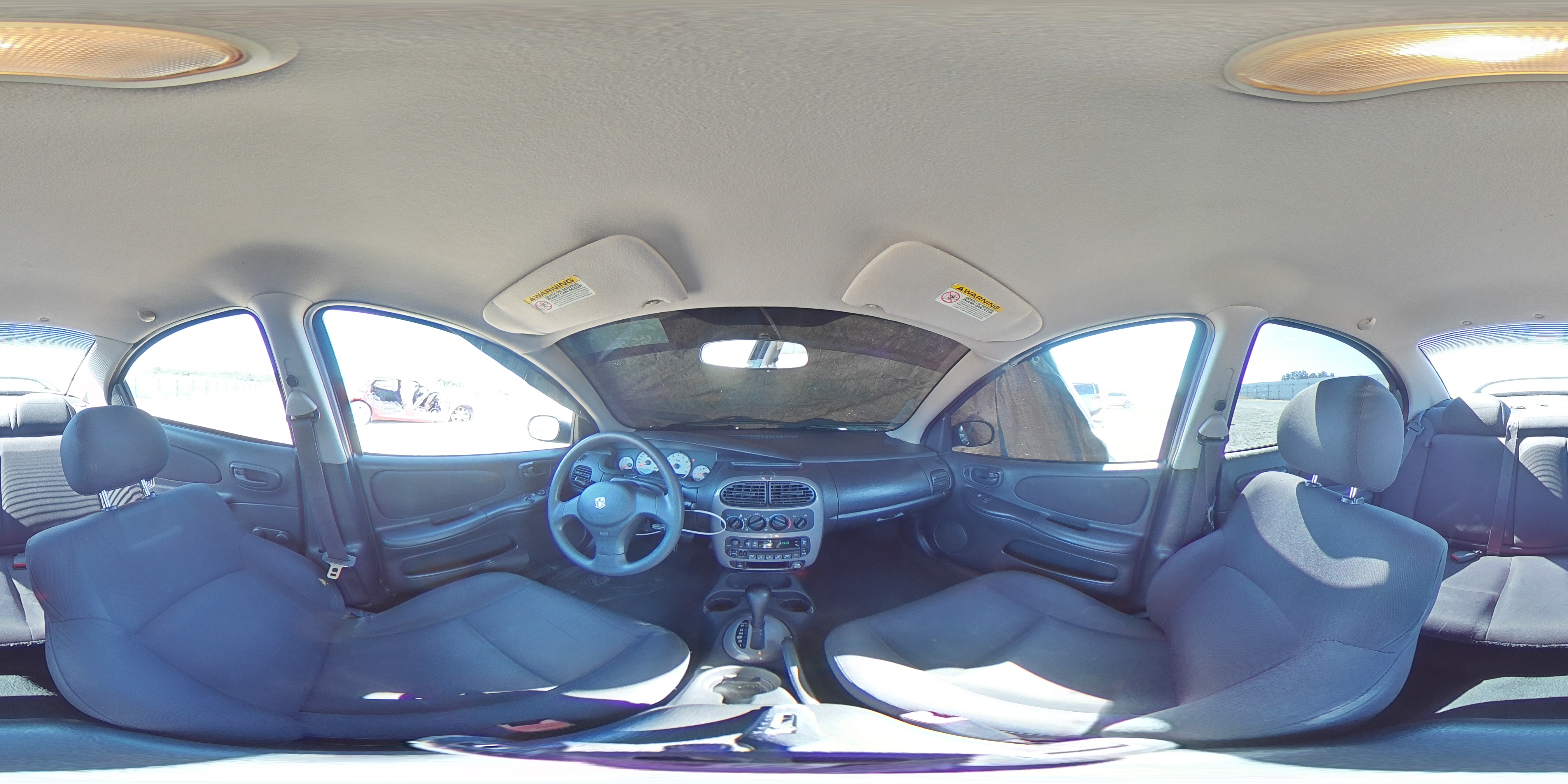 2004 Dodge Neon Sxt Gray vin: 1B3ES56C94D510720