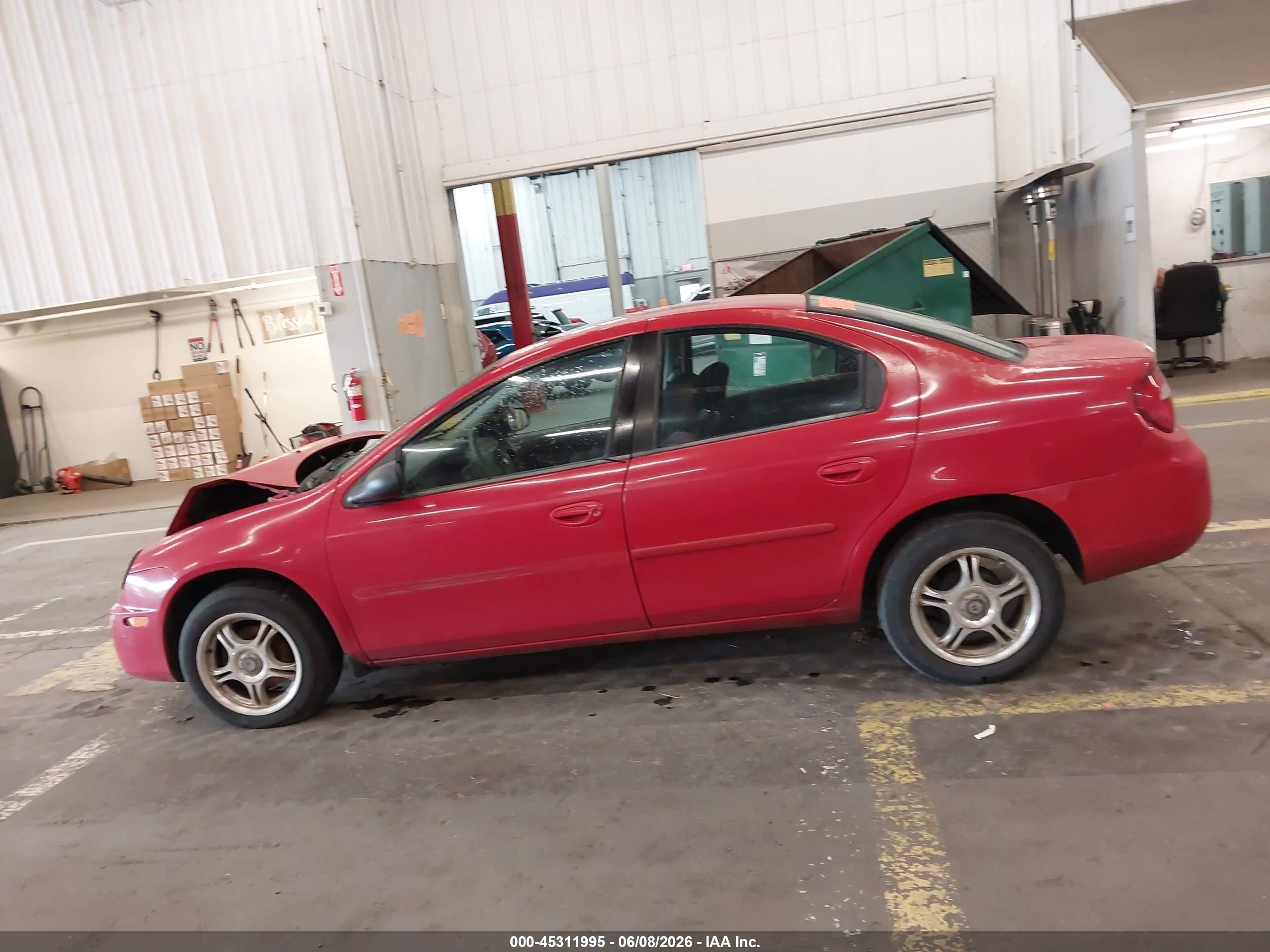 2004 Dodge Neon Sxt Red vin: 1B3ES56C94D536685