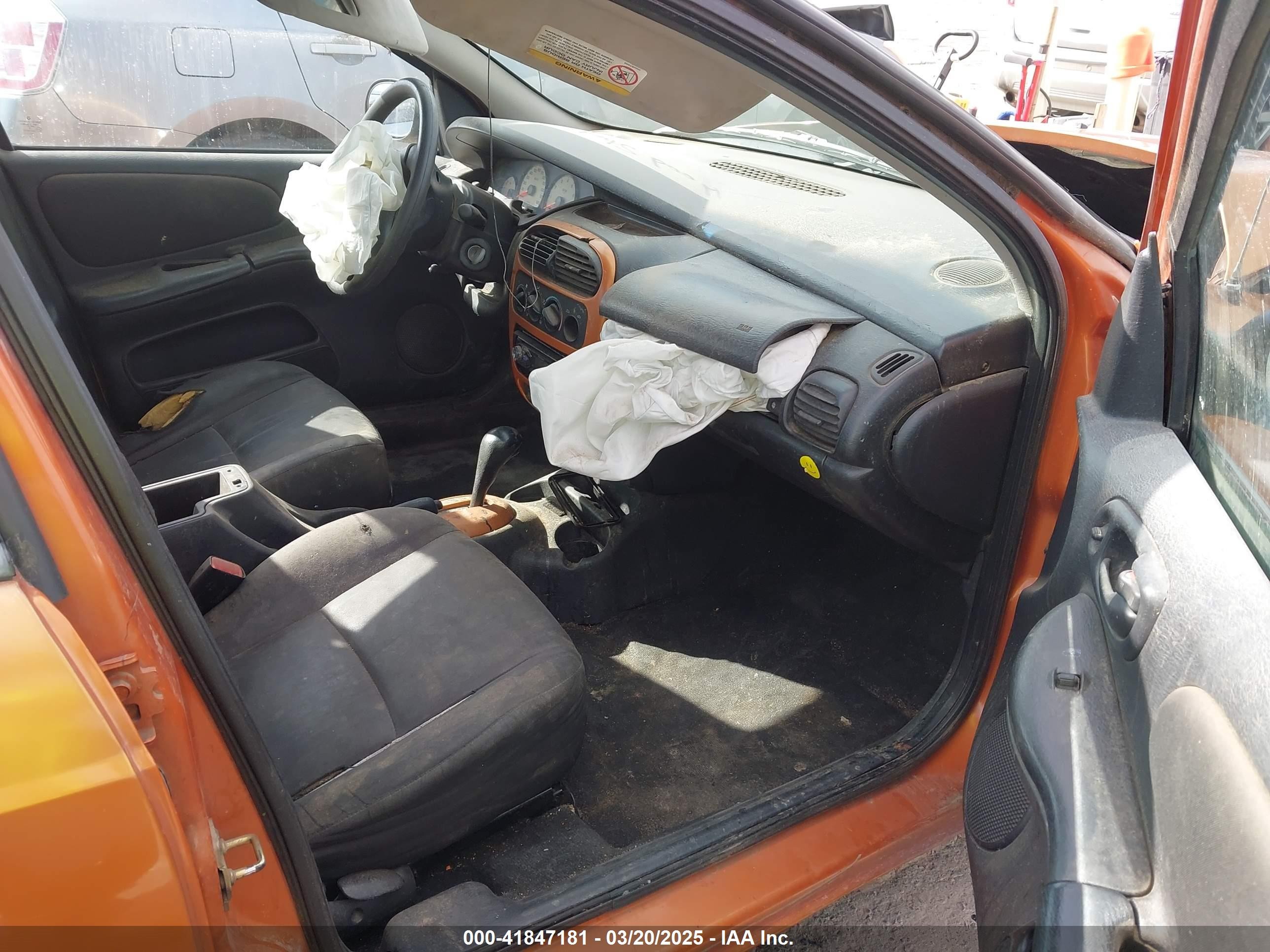2005 Dodge Neon Sxt Оранжевый vin: 1B3ES56C95D136384