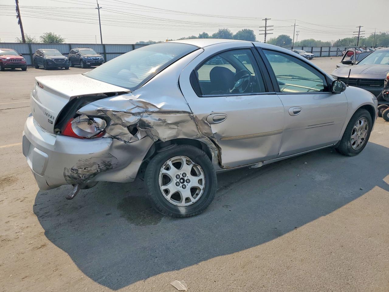 2004 Dodge Neon Sxt Silver vin: 1B3ES56CX4D592781