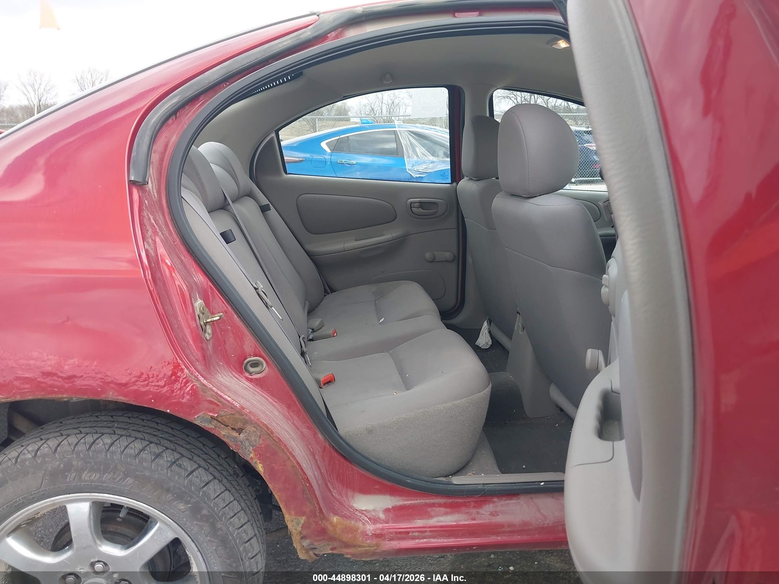 2005 Dodge Neon Sxt Red vin: 1B3ES56CX5D108433
