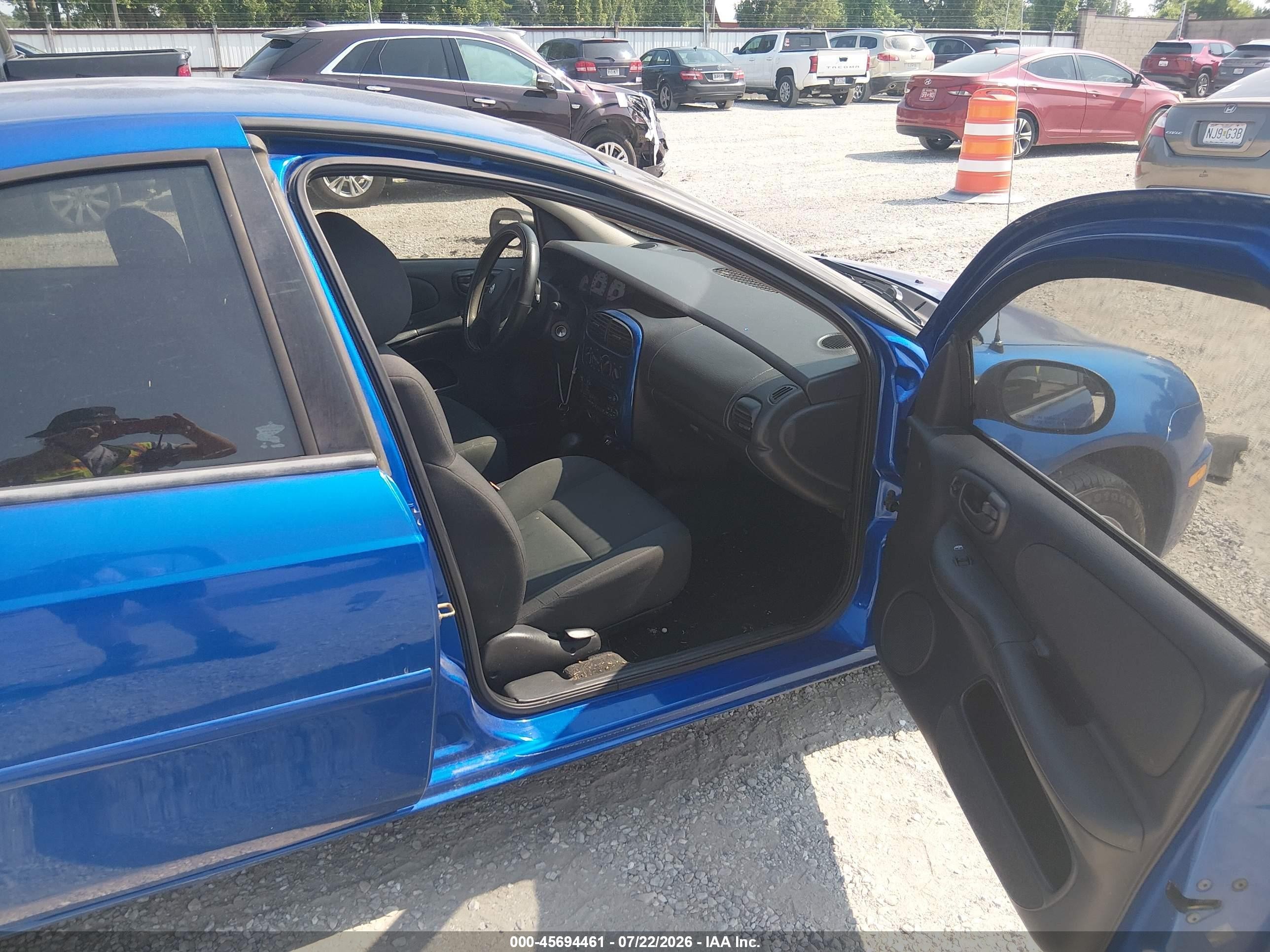 2005 Dodge Neon Sxt Blue vin: 1B3ES56CX5D173878