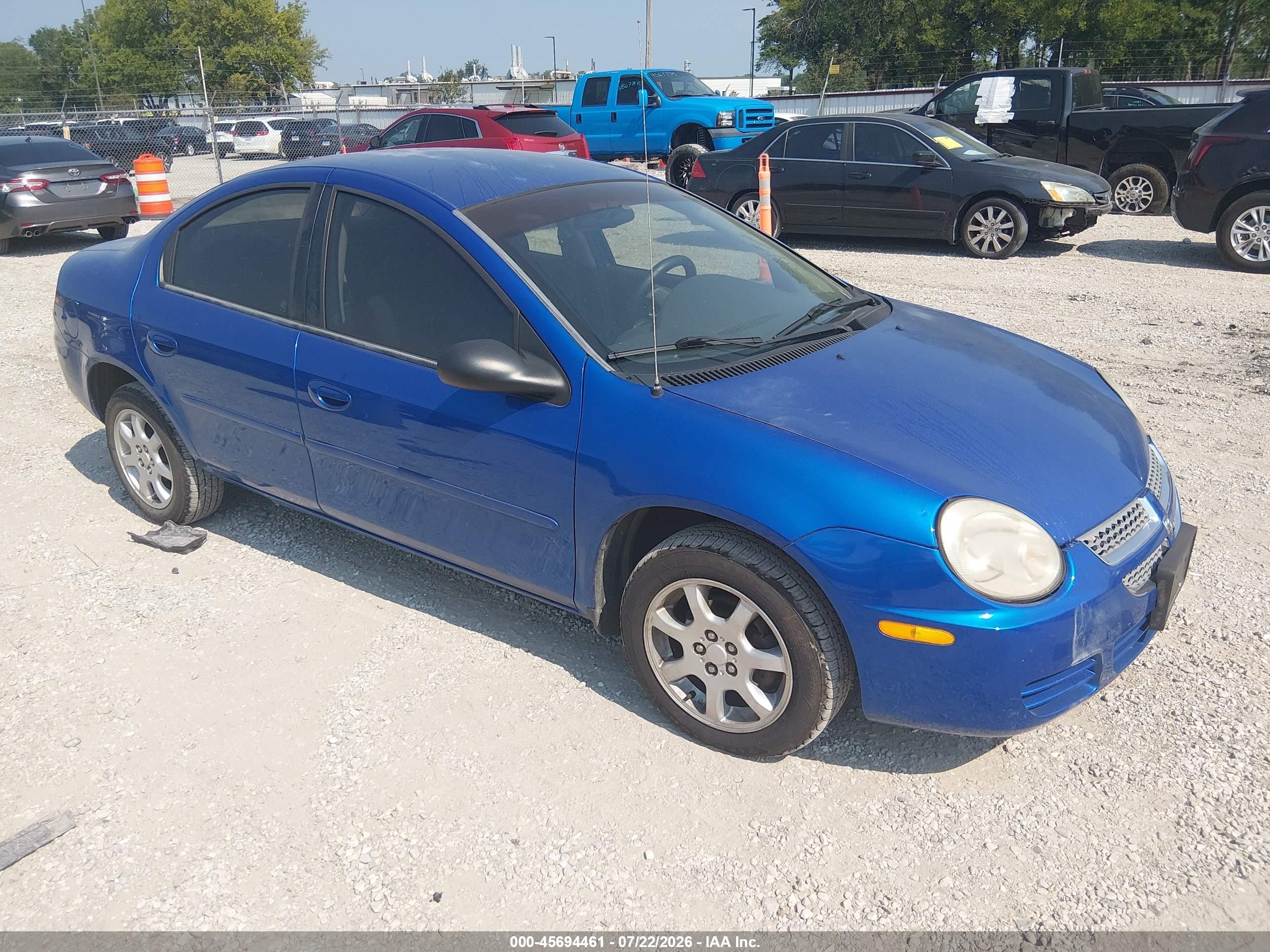 2005 Dodge Neon Sxt Синий vin: 1B3ES56CX5D173878