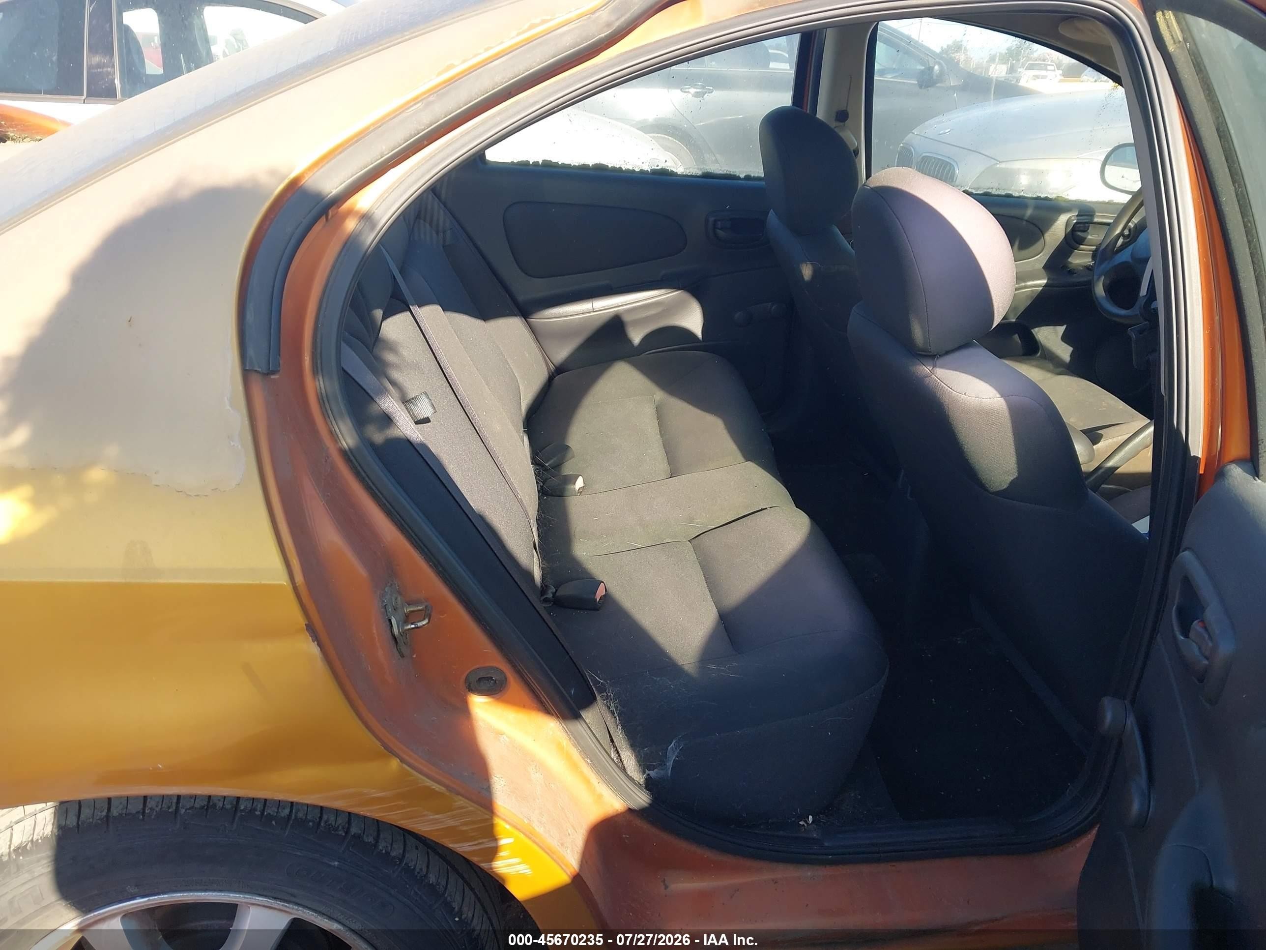 2005 Dodge Neon Sxt Orange vin: 1B3ES56CX5D199686