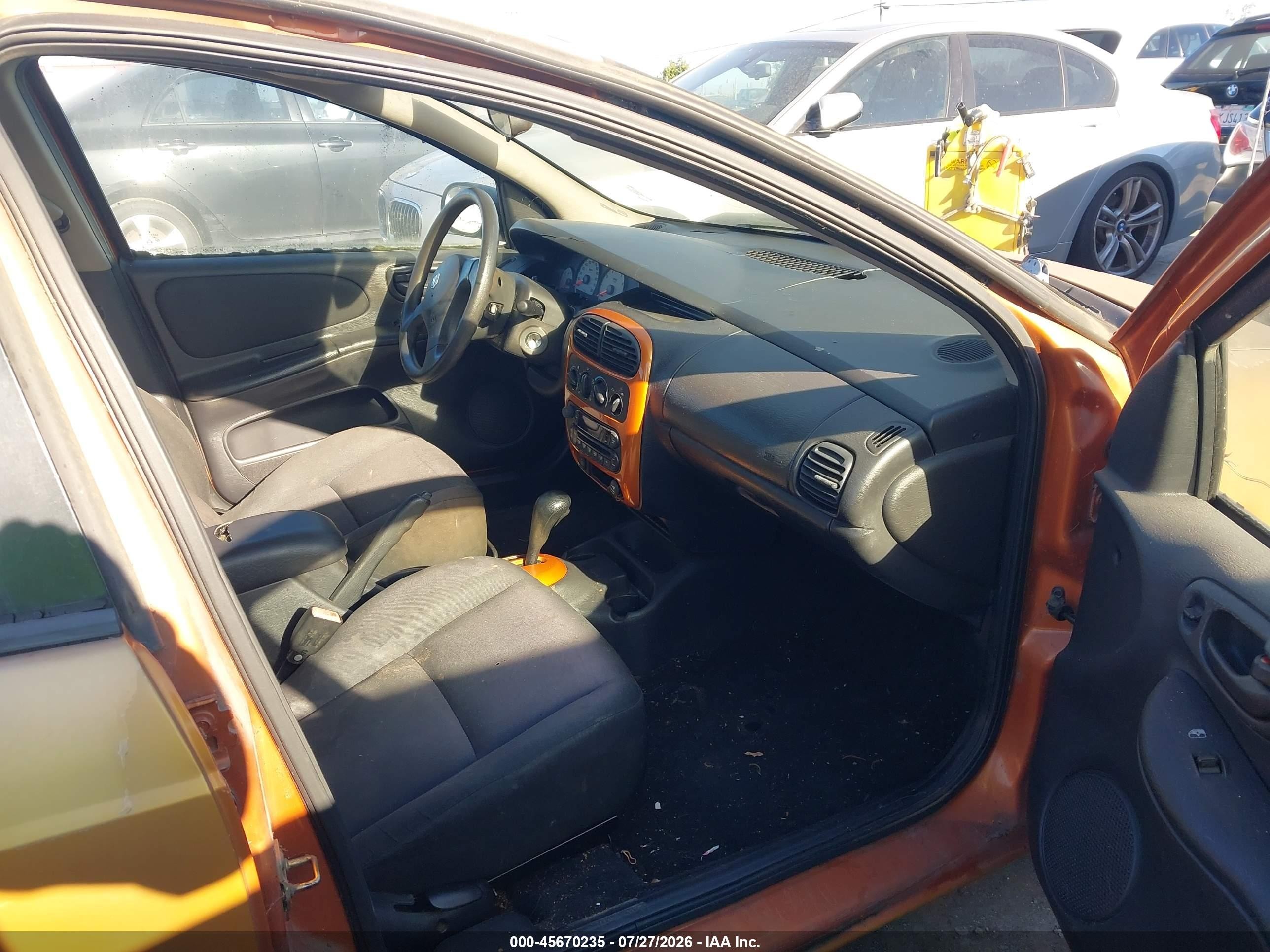 2005 Dodge Neon Sxt Orange vin: 1B3ES56CX5D199686