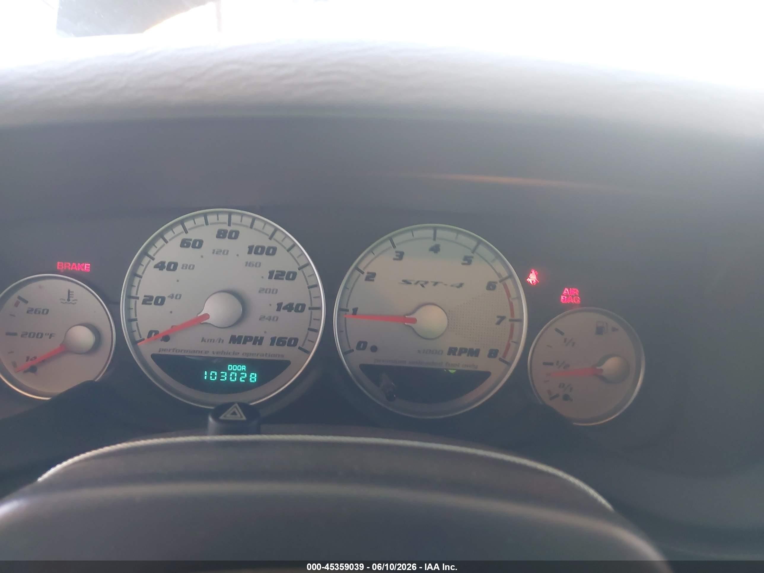 2004 Dodge Srt4   Черный vin: 1B3ES66S04D559611