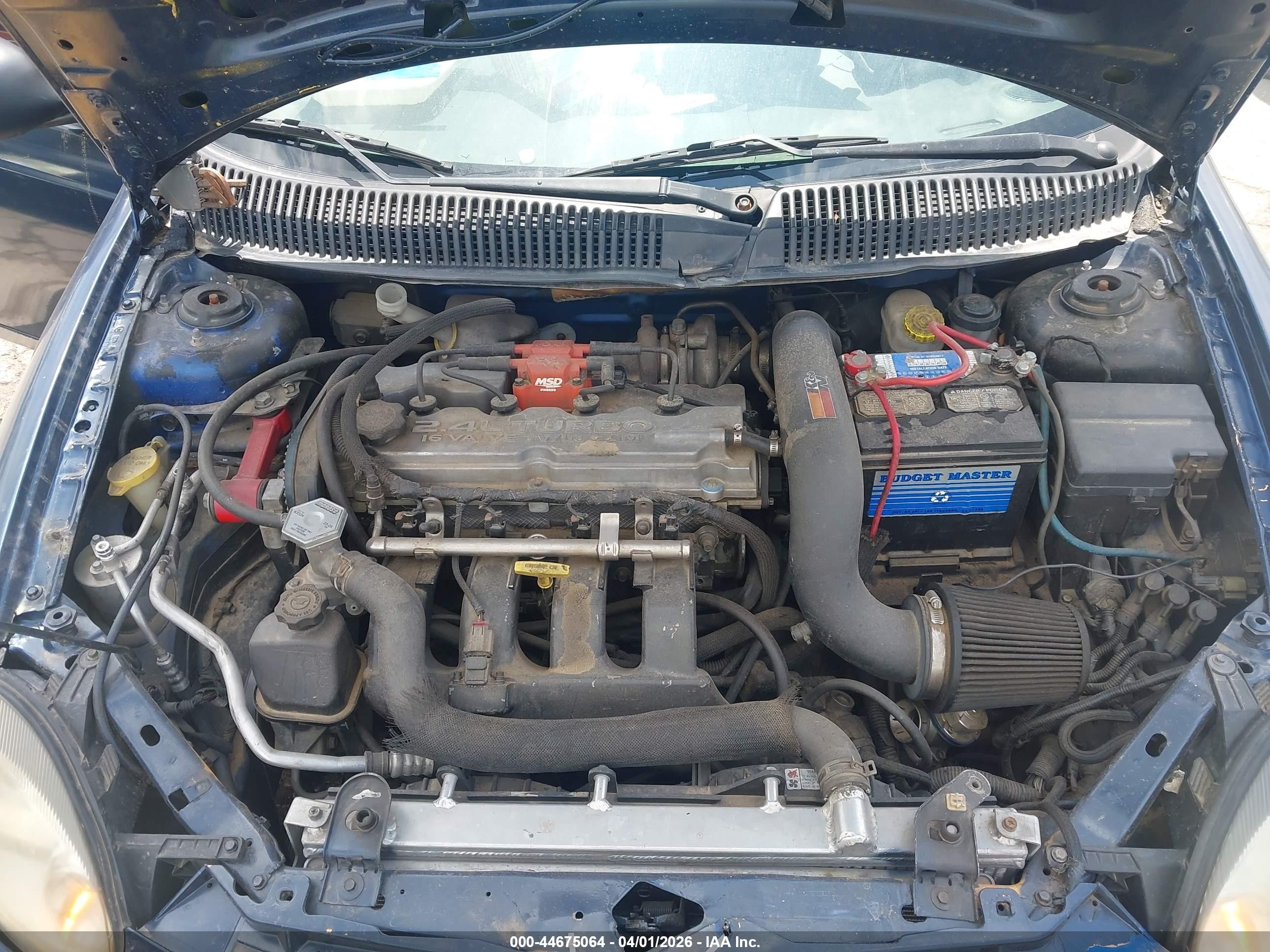 2004 Dodge Srt4   Синий vin: 1B3ES66S04D596223