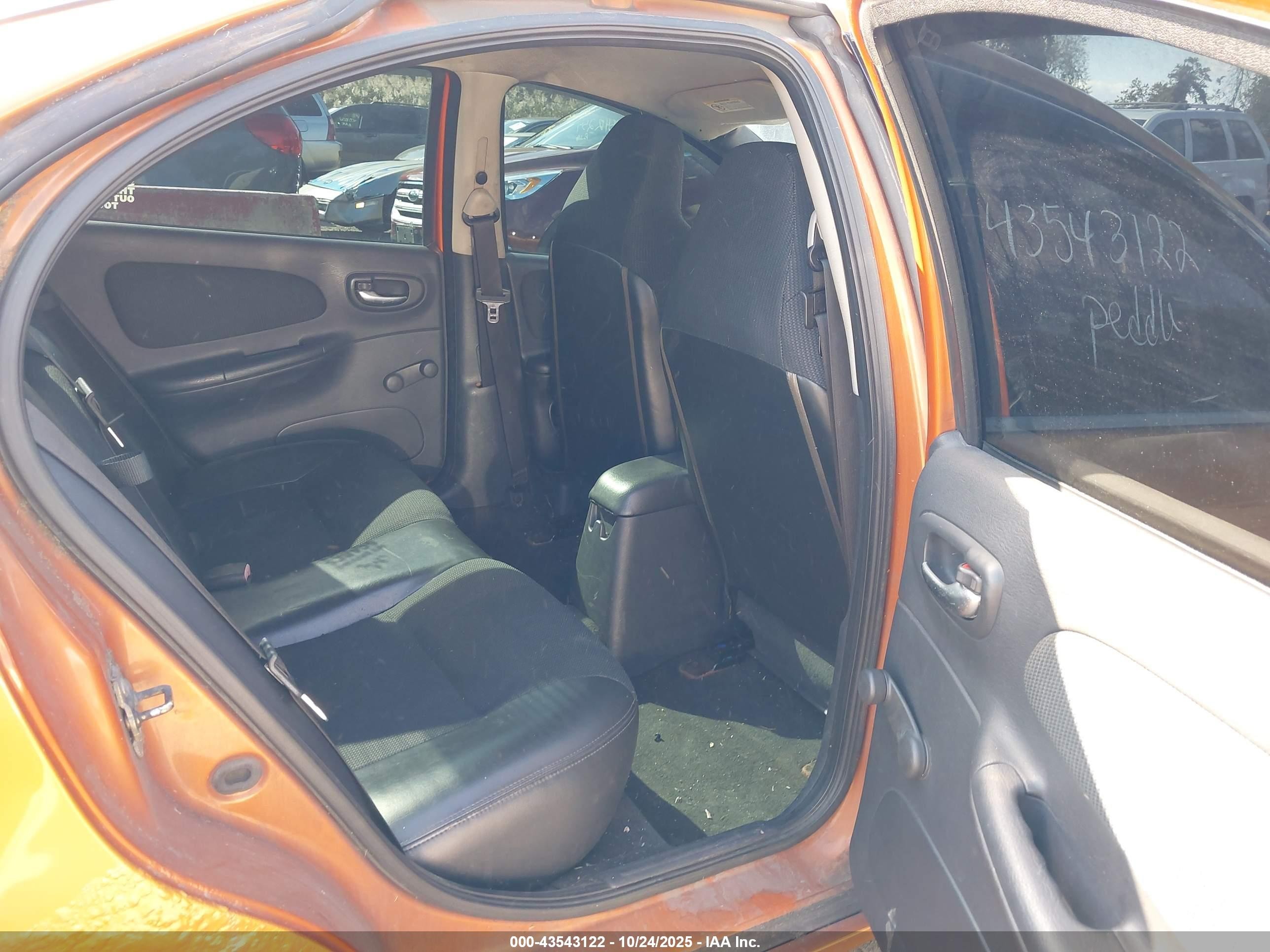 2005 Dodge Srt4   Orange vin: 1B3ES66S05D108325