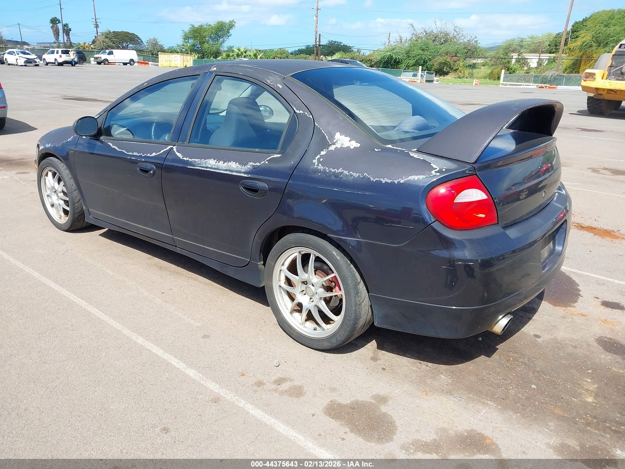 2003 Dodge Srt4   Black vin: 1B3ES66S13D202100