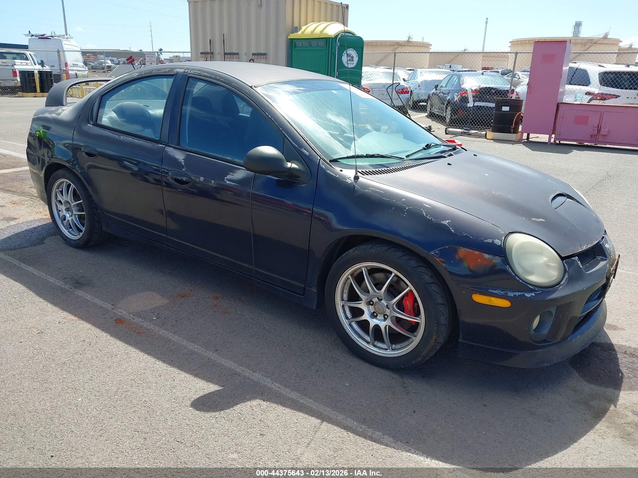 2003 Dodge Srt4   Black vin: 1B3ES66S13D202100