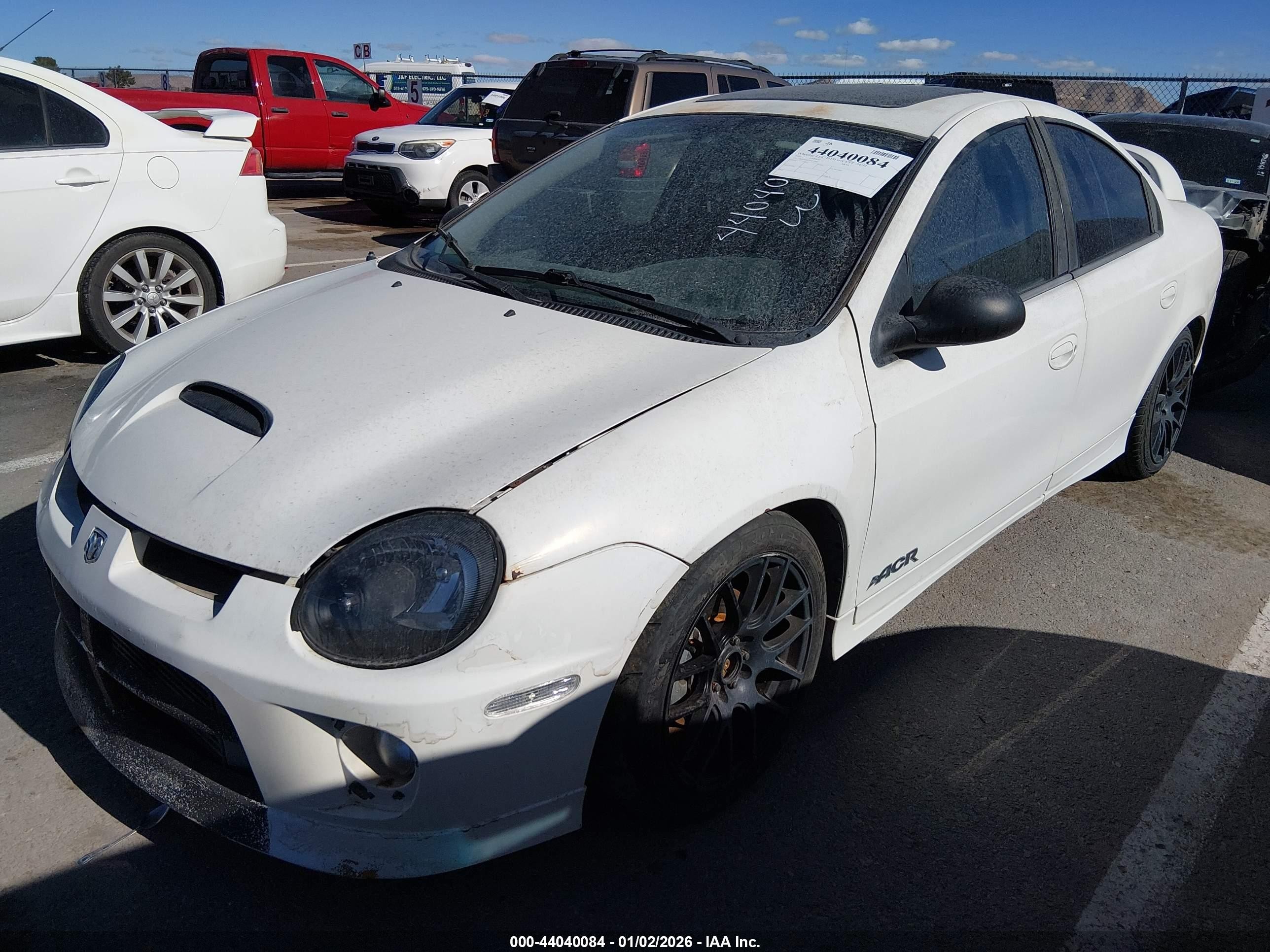 2005 Dodge Srt4   White vin: 1B3ES66S15D233947