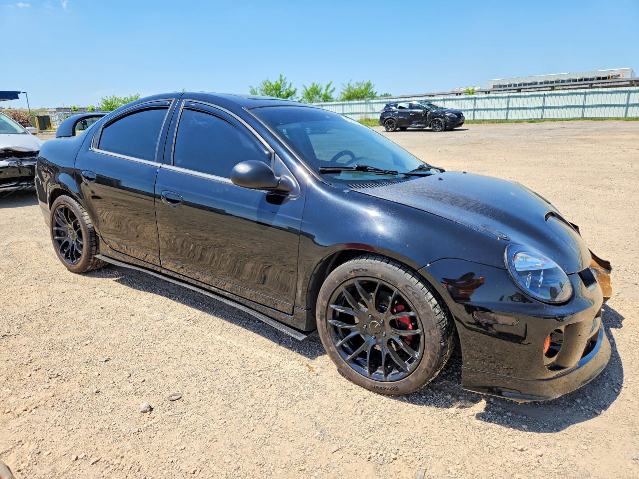 2005 Dodge Neon Srt-4 Black vin: 1B3ES66S25D195161