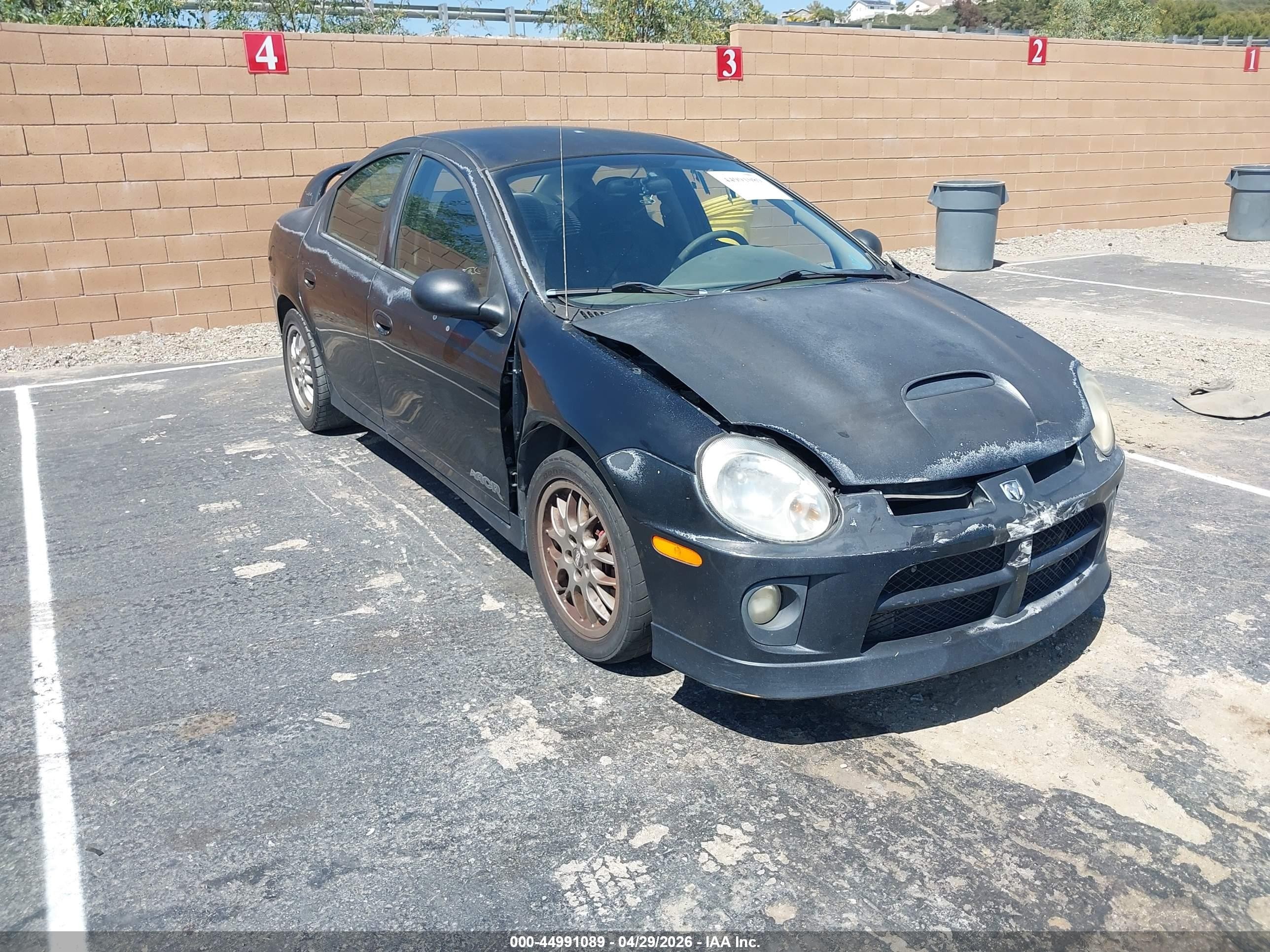 2005 Dodge Srt4   Черный vin: 1B3ES66S25D250434
