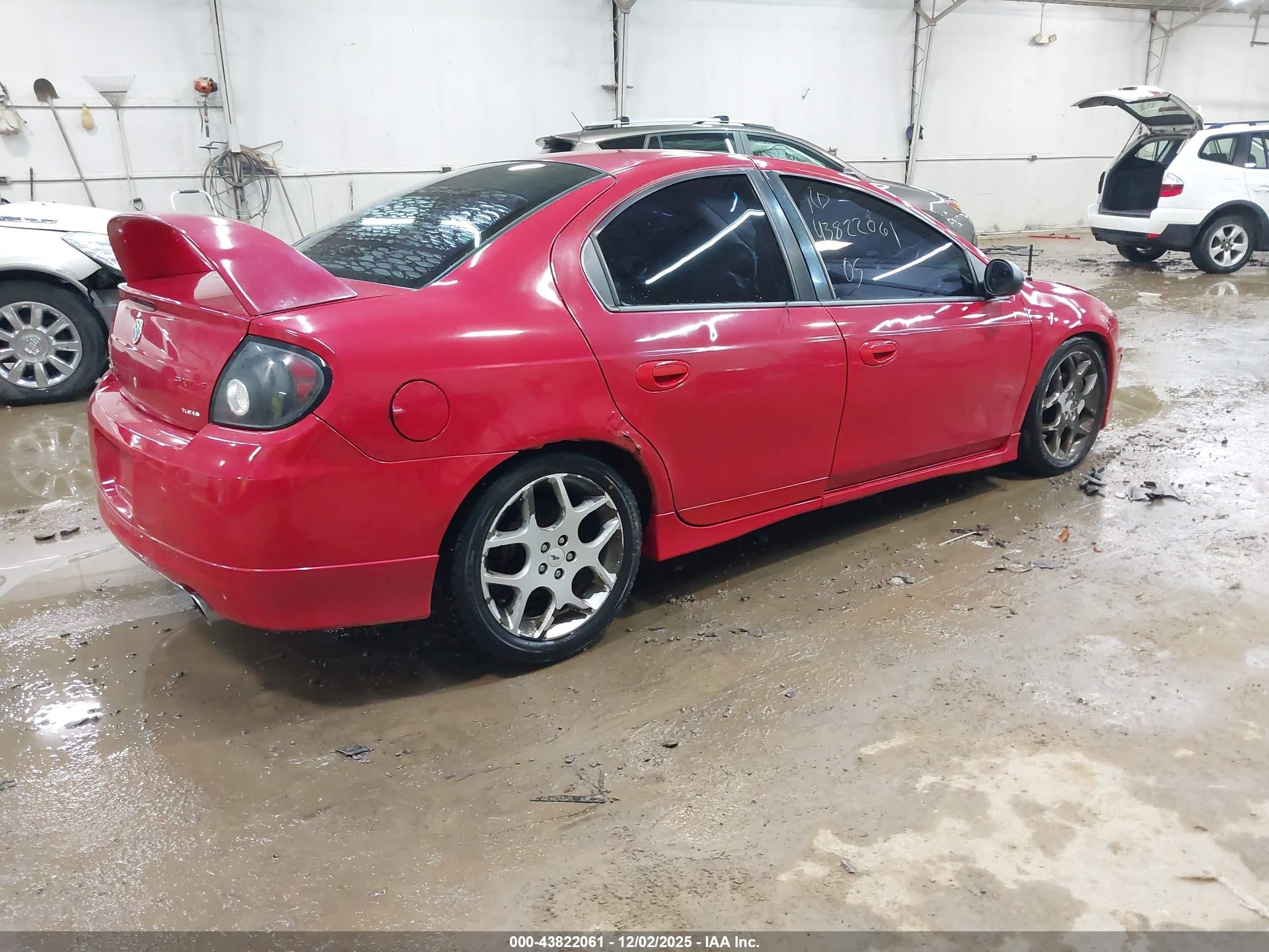 2005 Dodge Srt4   Red vin: 1B3ES66S35D259692