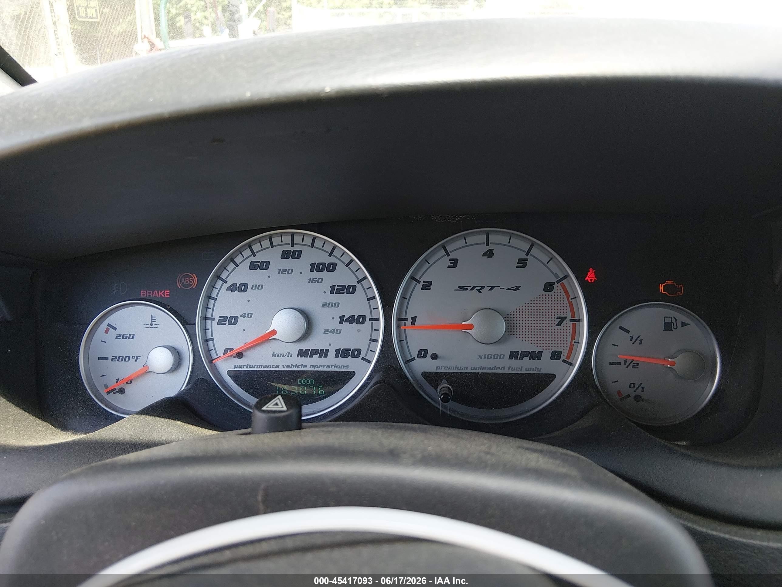 2005 Dodge Srt4   Black vin: 1B3ES66S45D113723