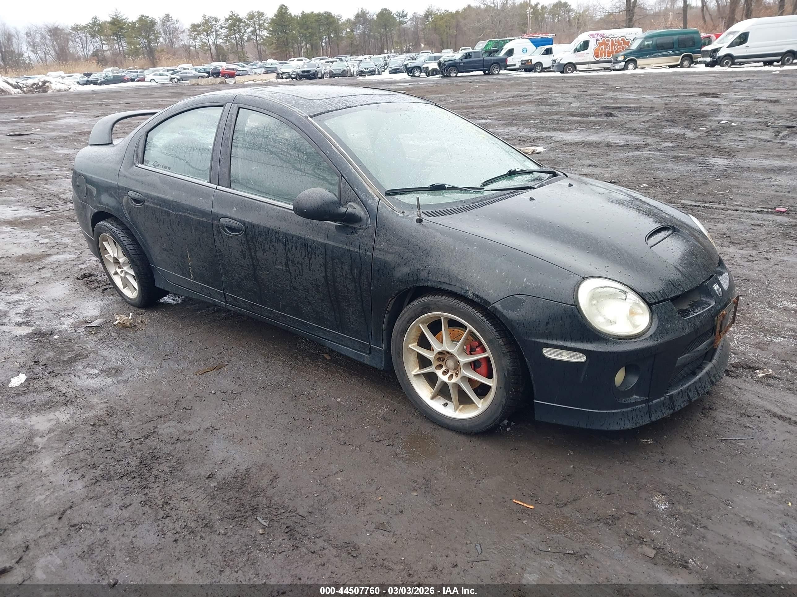 2005 Dodge Srt4   Black vin: 1B3ES66S45D265663