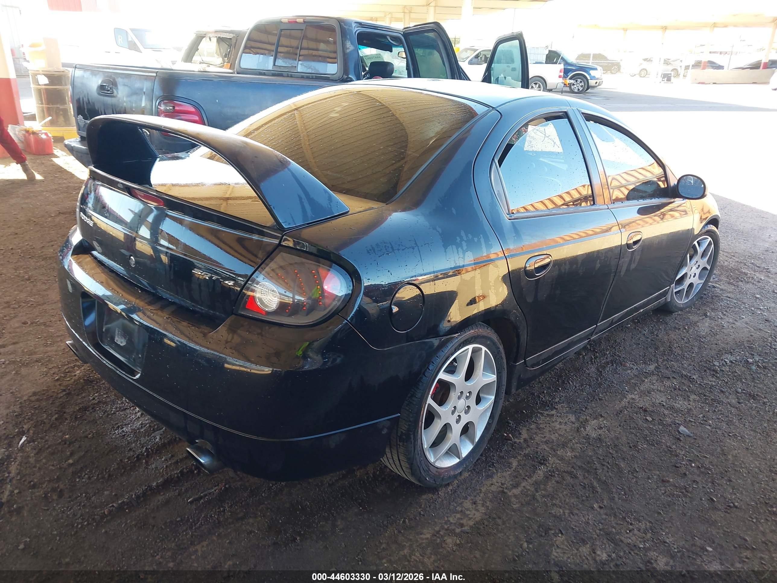 2005 Dodge Srt4   Black vin: 1B3ES66S55D125525