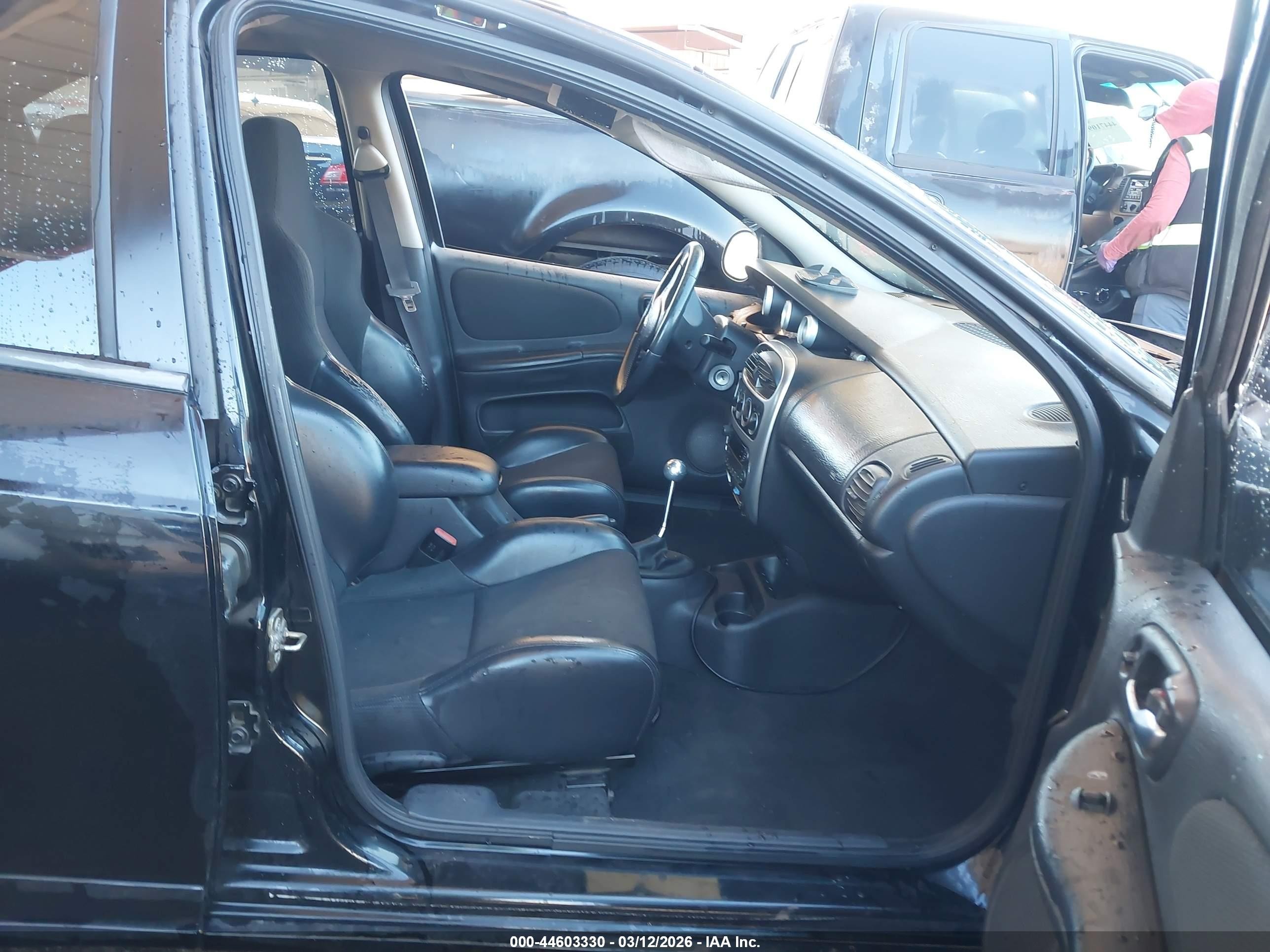 2005 Dodge Srt4   Black vin: 1B3ES66S55D125525