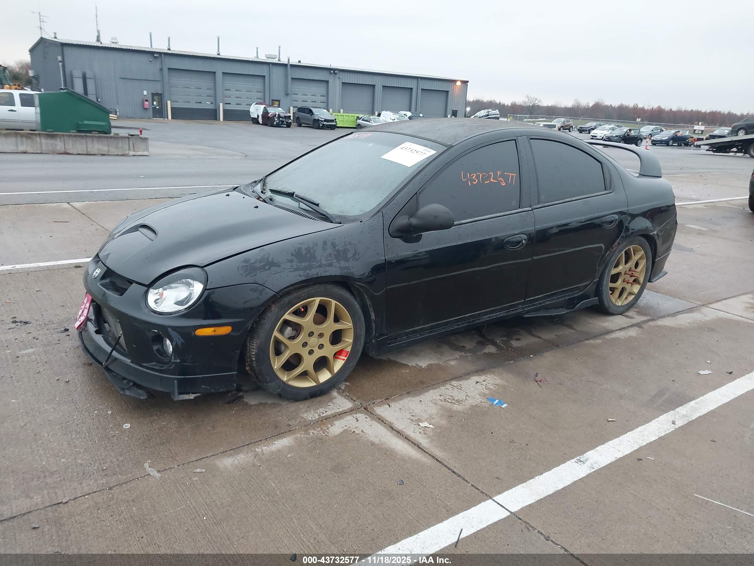2005 Dodge Srt4   Black vin: 1B3ES66S65D266507