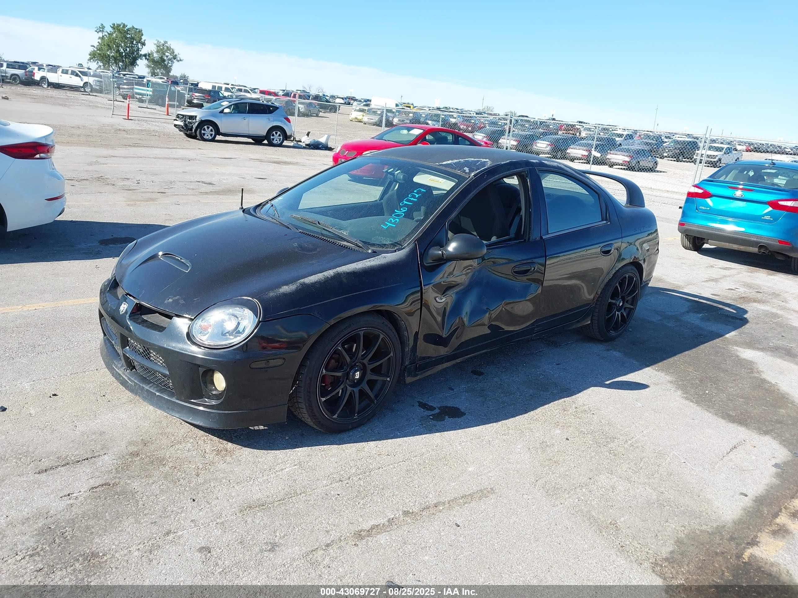 2004 Dodge Srt4   Черный vin: 1B3ES66S94D579355