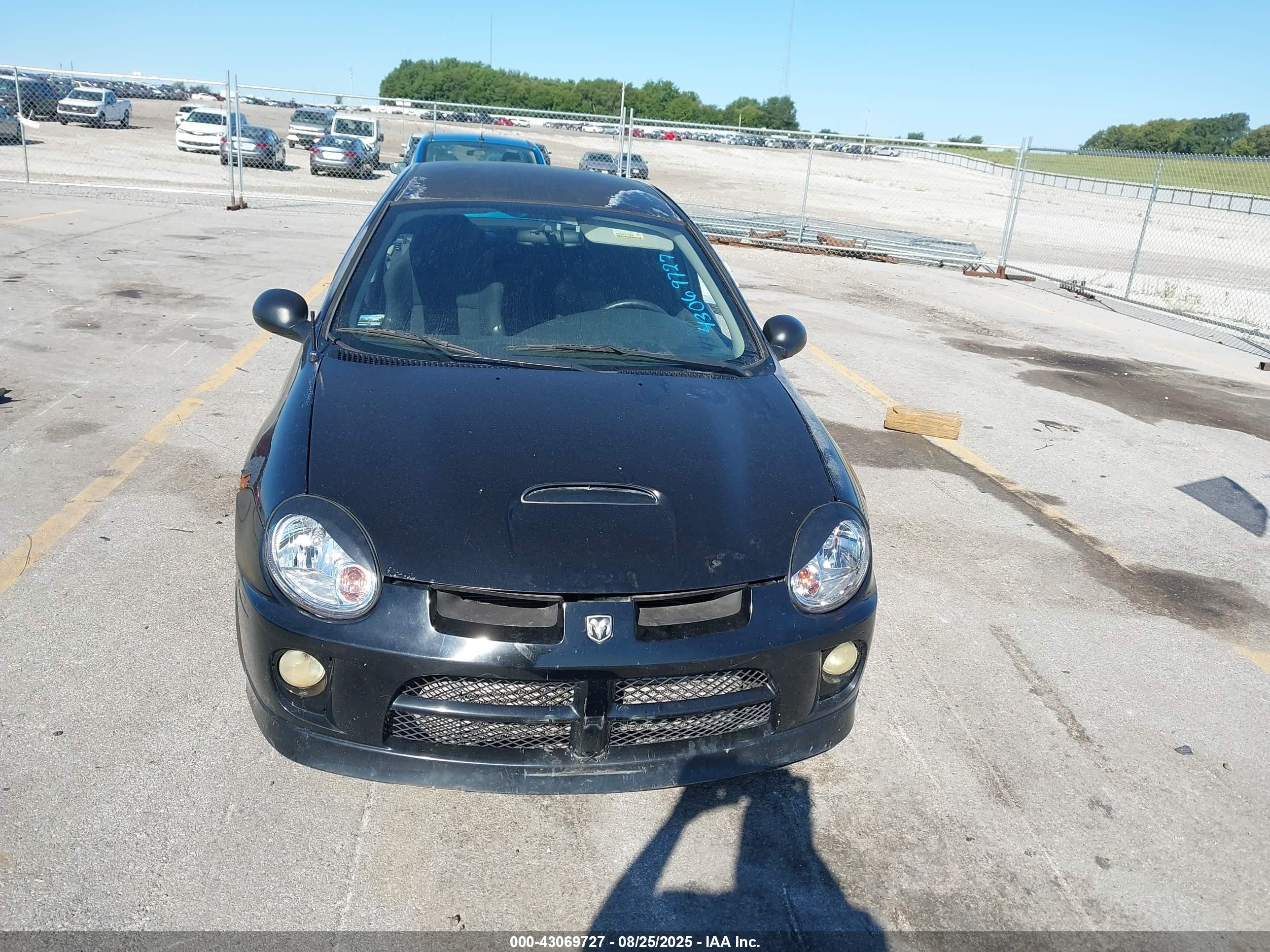 2004 Dodge Srt4   Черный vin: 1B3ES66S94D579355