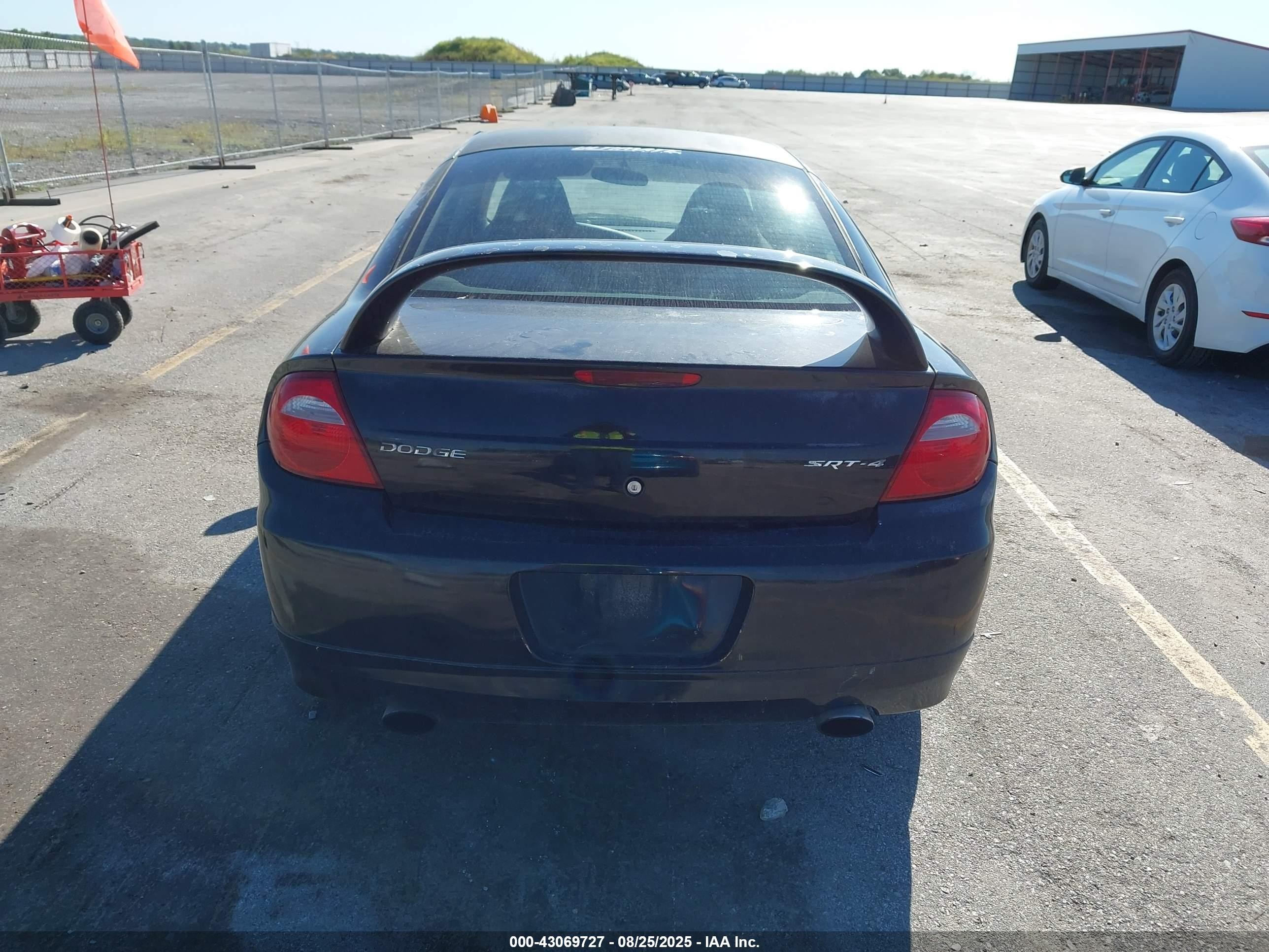 2004 Dodge Srt4   Черный vin: 1B3ES66S94D579355