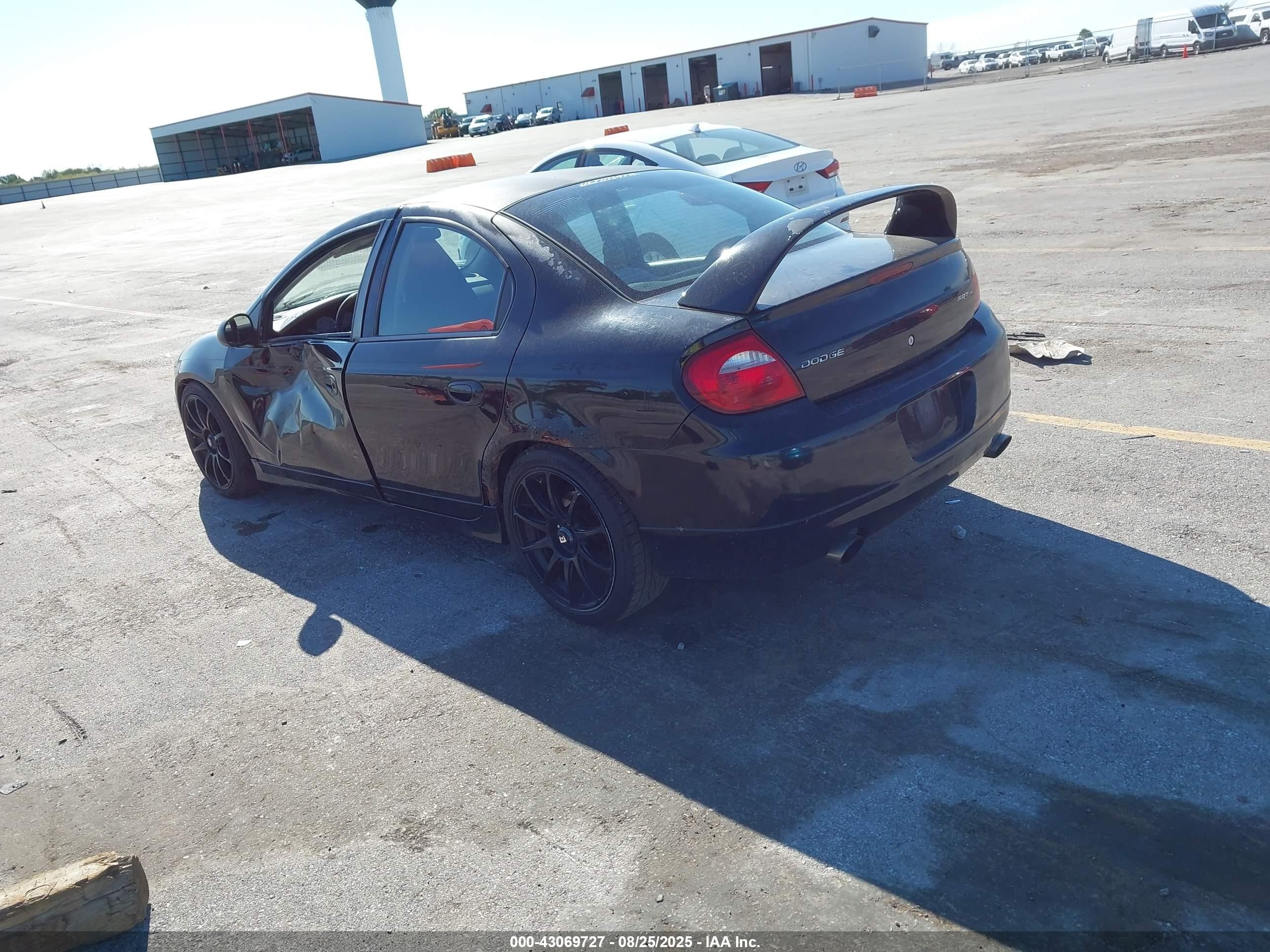 2004 Dodge Srt4   Черный vin: 1B3ES66S94D579355