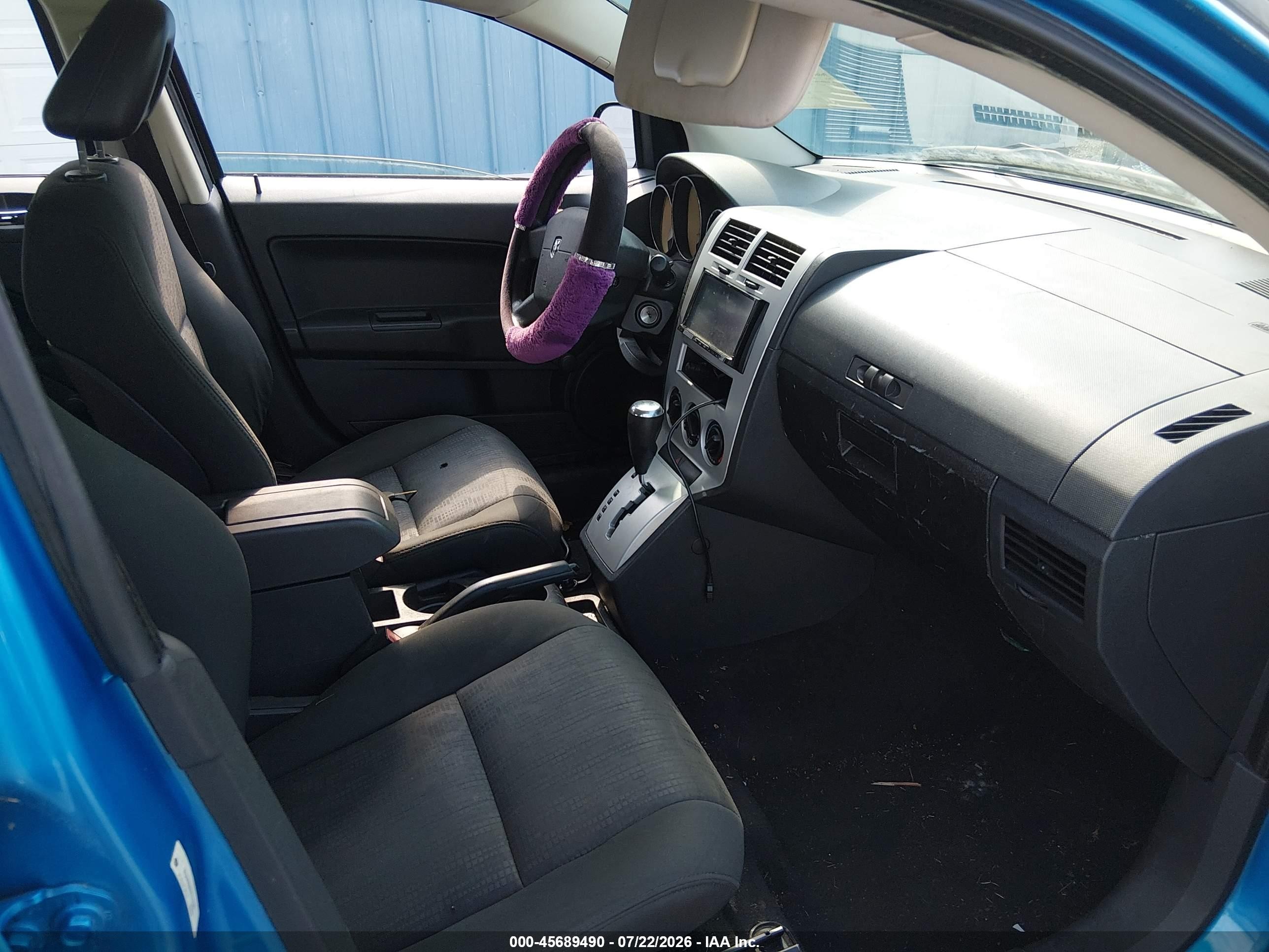 2009 Dodge Caliber Se Blue vin: 1B3HB28A09D172882