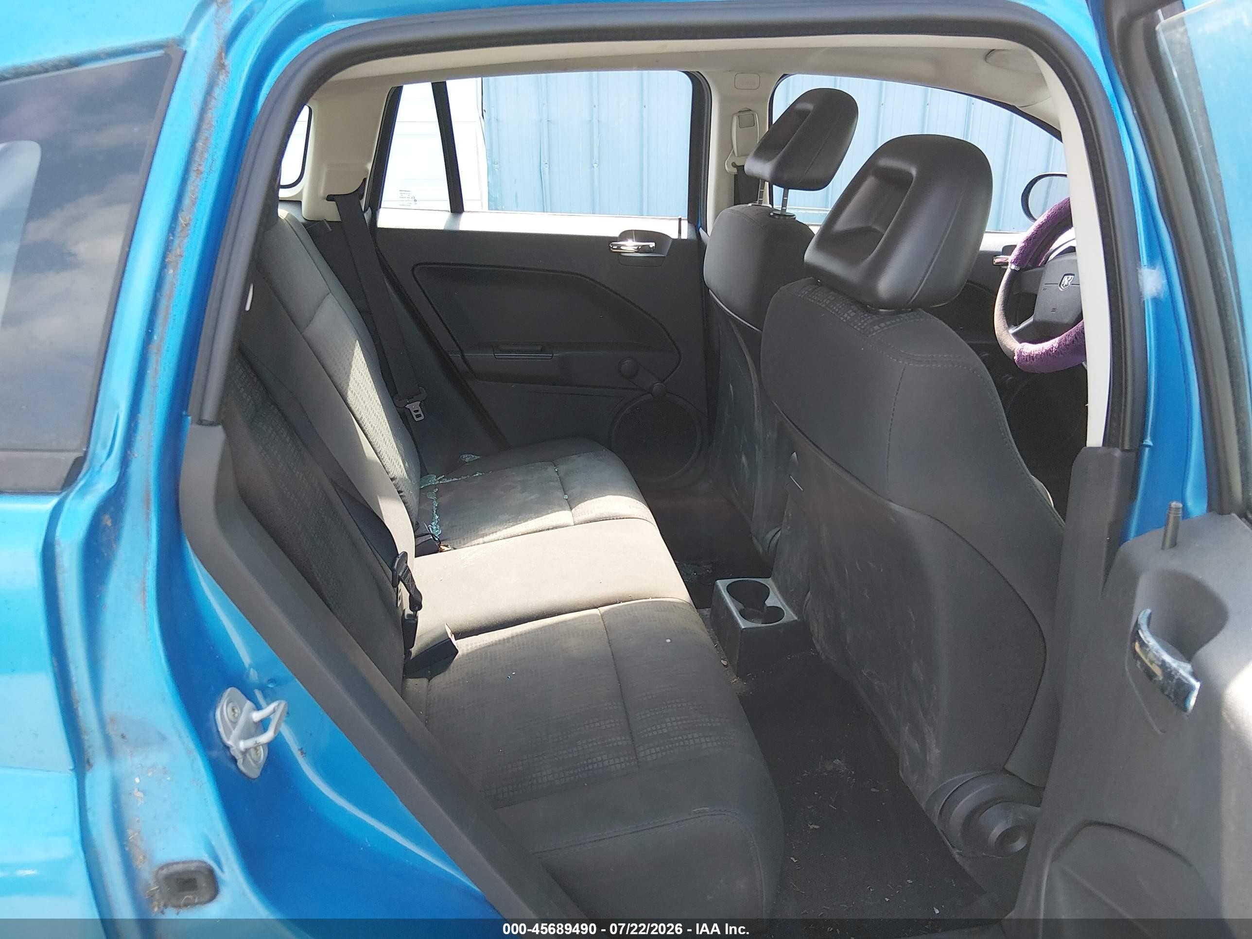 2009 Dodge Caliber Se Blue vin: 1B3HB28A09D172882