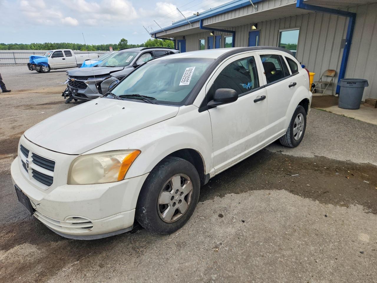 2009 Dodge Caliber Se Белый vin: 1B3HB28A79D211189