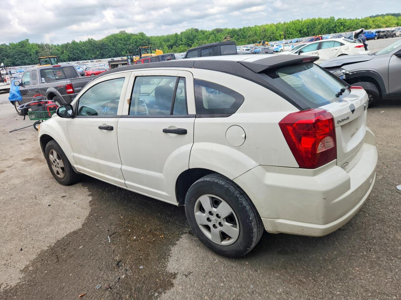 2009 Dodge Caliber Se Белый vin: 1B3HB28A79D211189