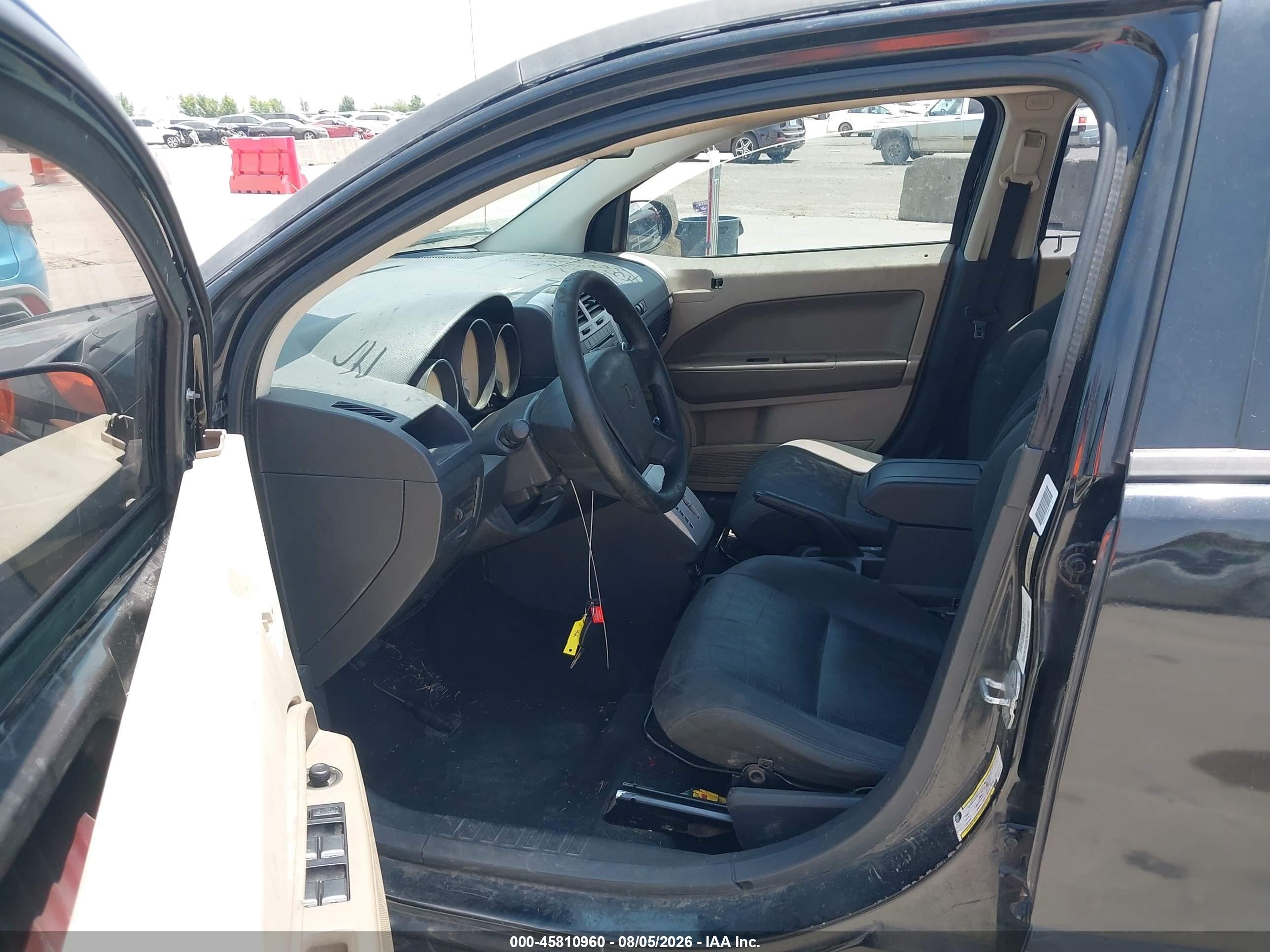 2009 Dodge Caliber Se Black vin: 1B3HB28A89D211170