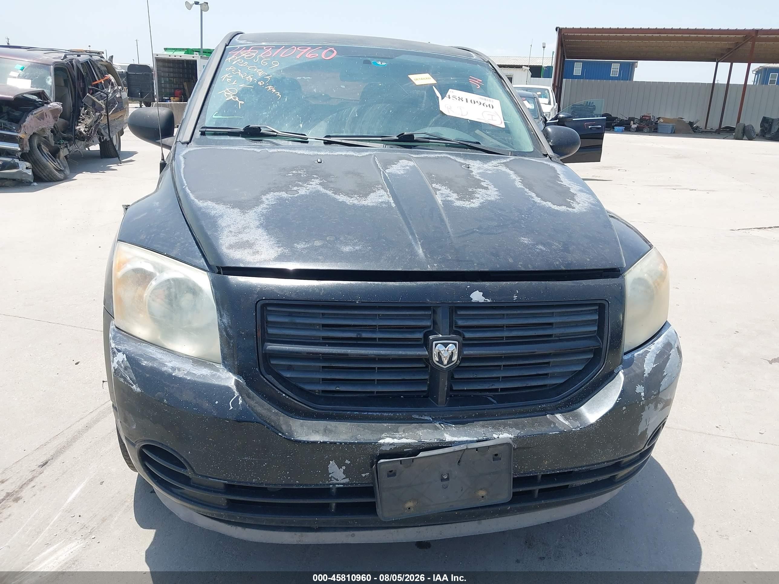 2009 Dodge Caliber Se Black vin: 1B3HB28A89D211170