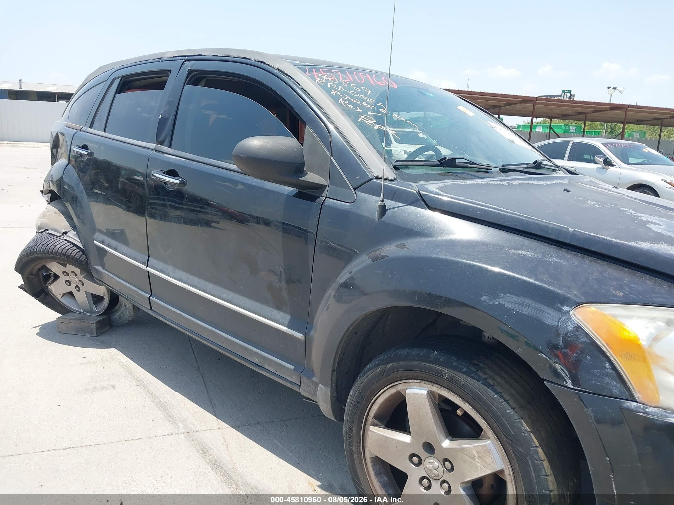 2009 Dodge Caliber Se Black vin: 1B3HB28A89D211170