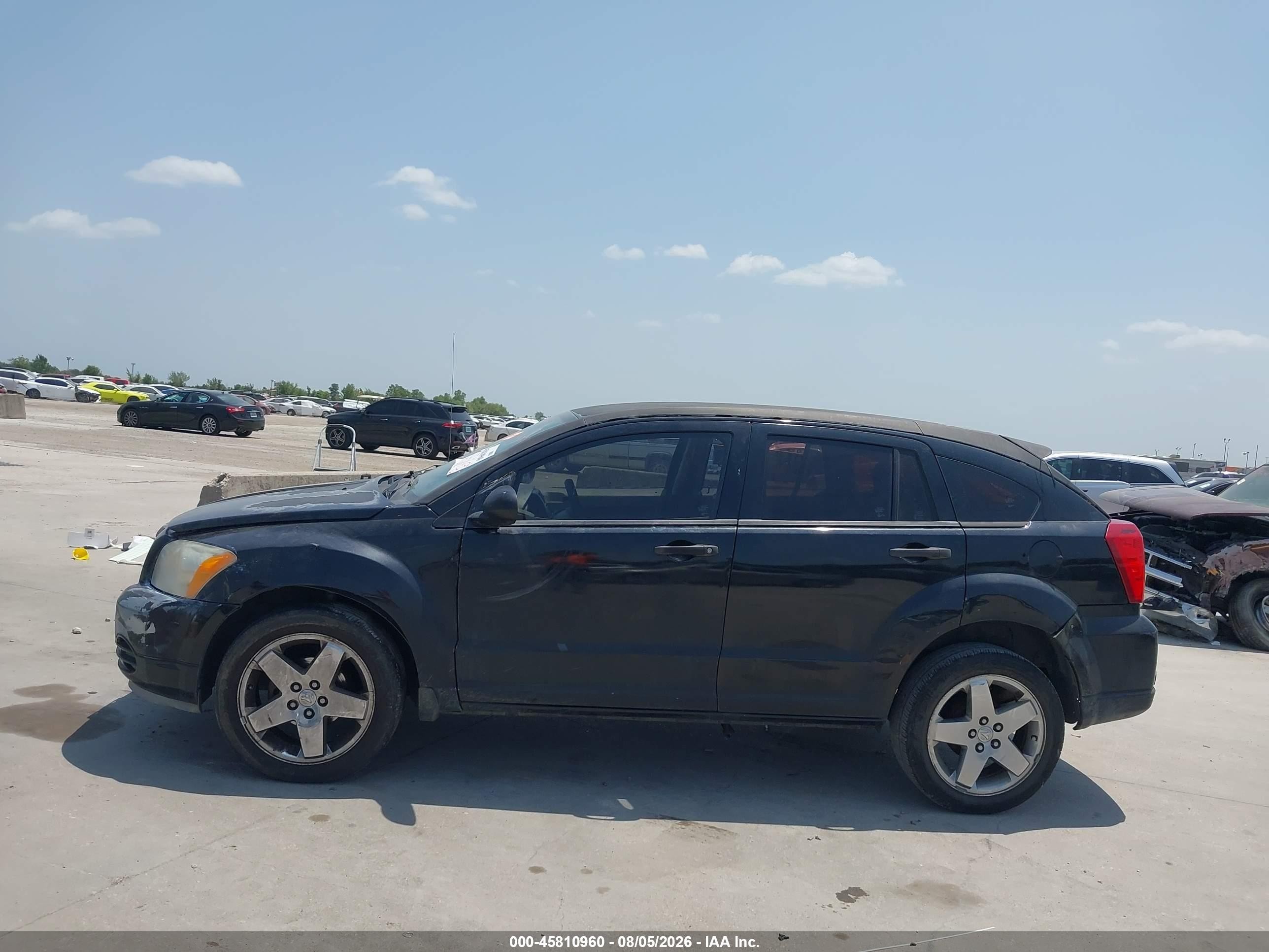 2009 Dodge Caliber Se Black vin: 1B3HB28A89D211170
