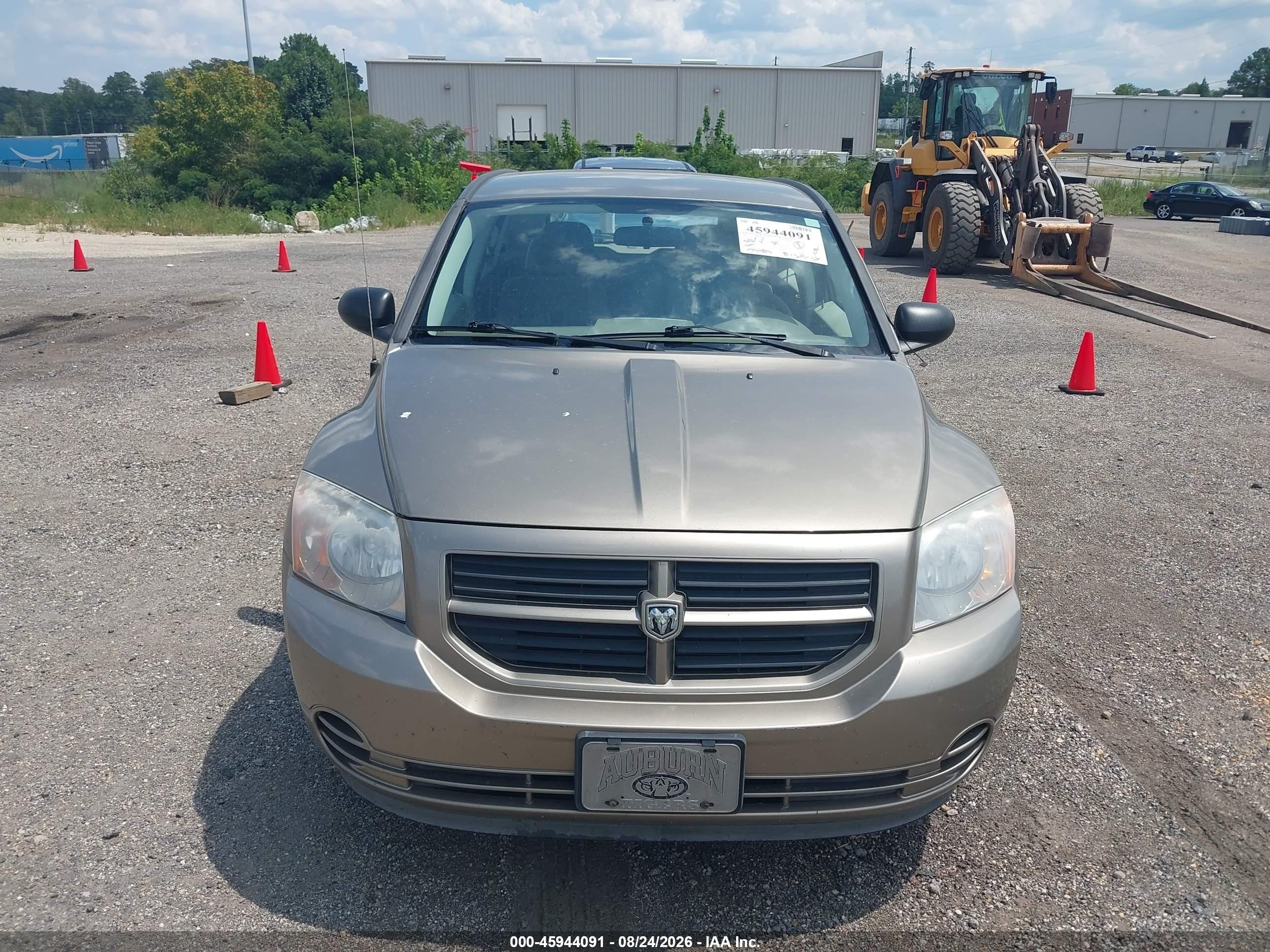 2007 Dodge Caliber   Tan vin: 1B3HB28B07D194337