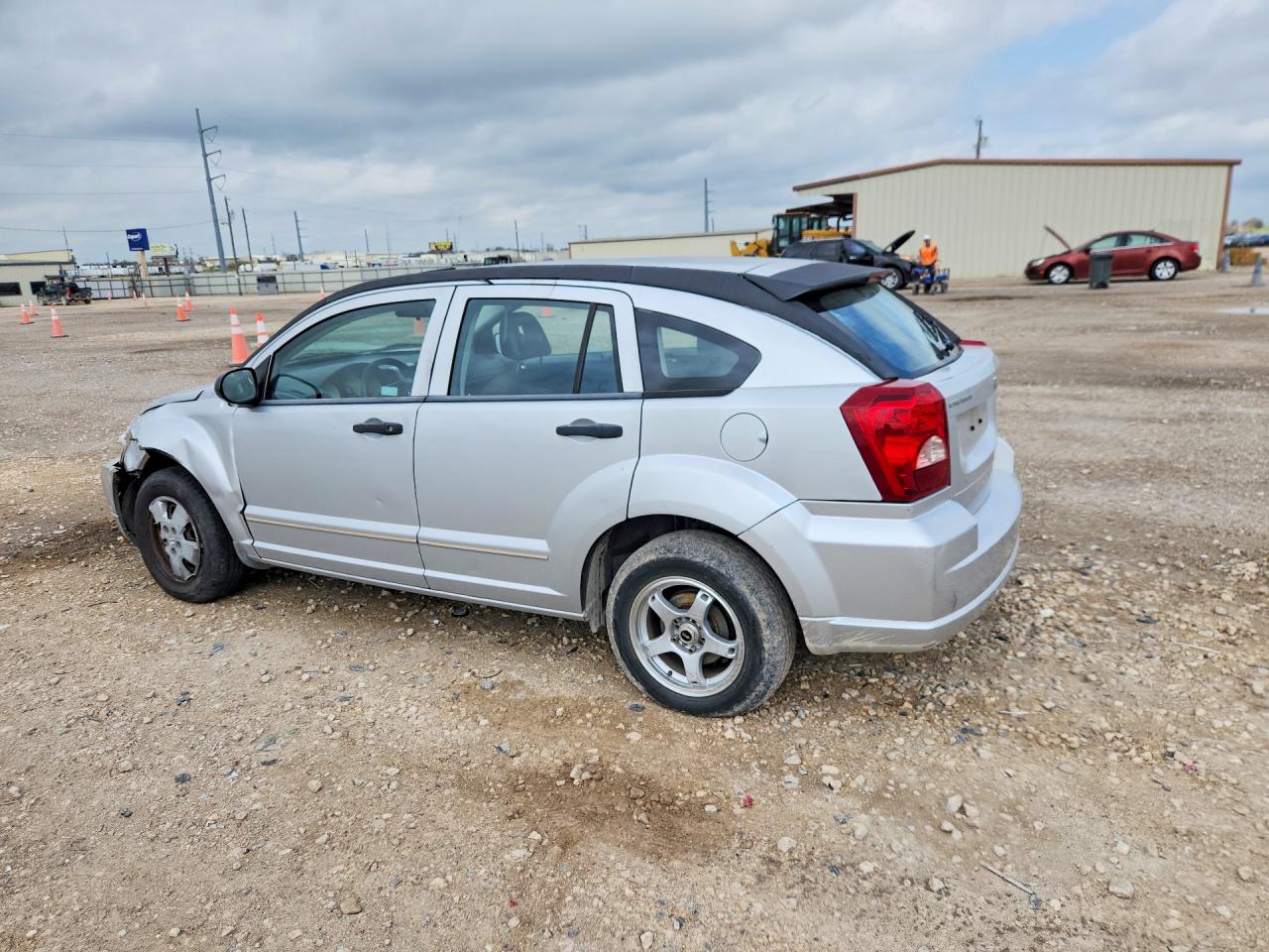 2008 Dodge Caliber Silver vin: 1B3HB28B28D629781