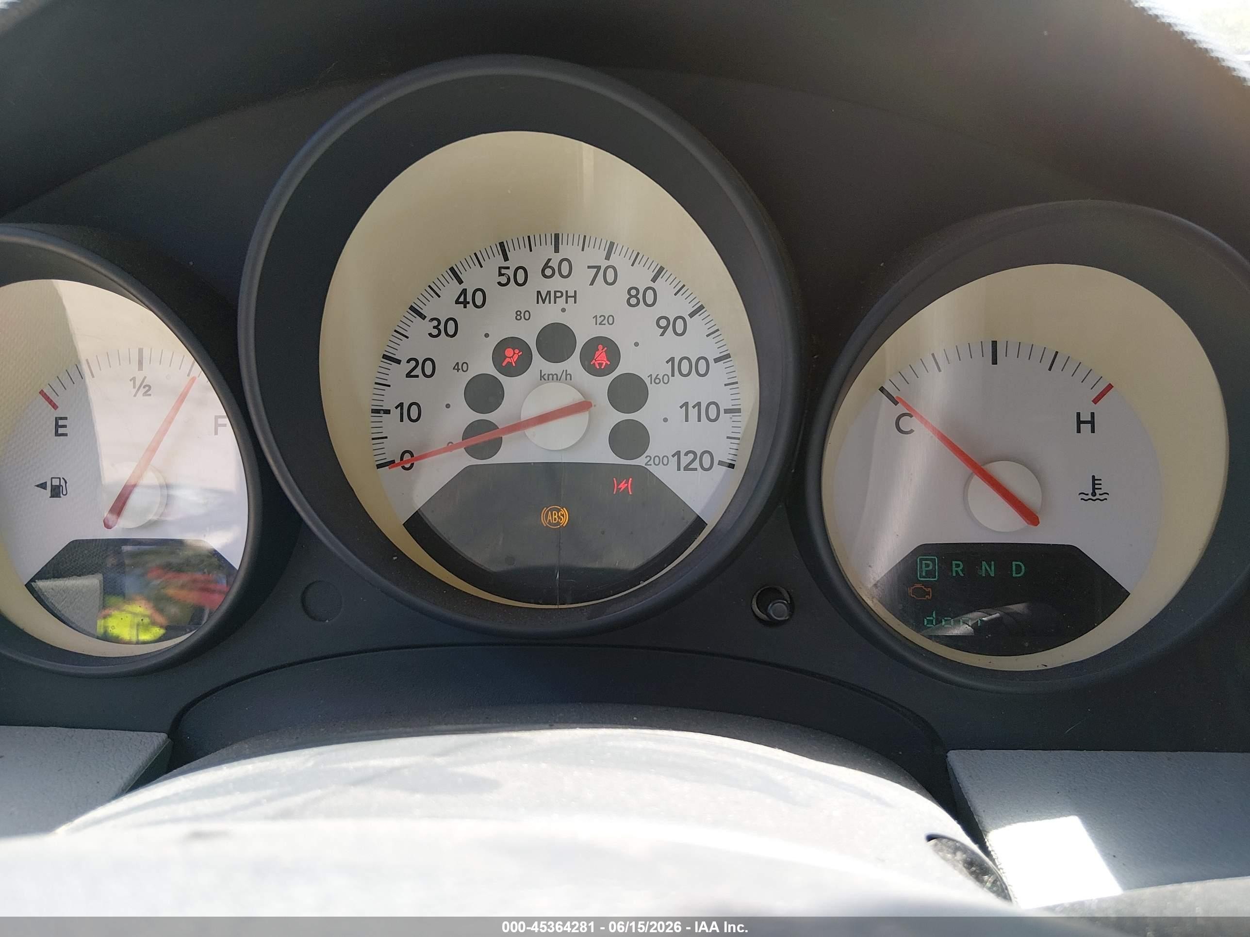 2007 Dodge Caliber   Оранжевый vin: 1B3HB28B37D197992