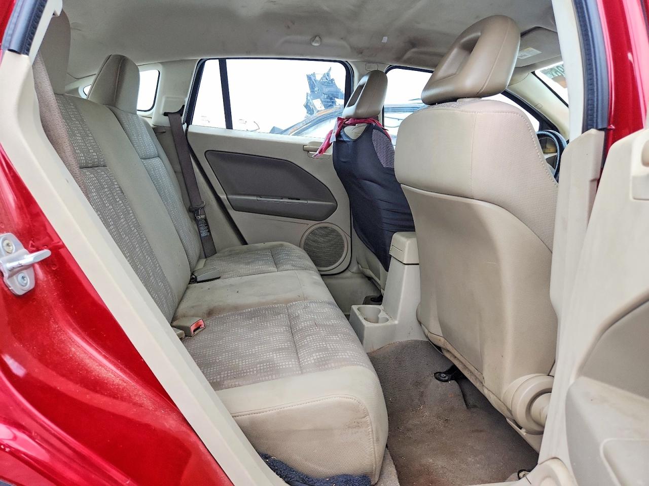 2007 Dodge Caliber Красный vin: 1B3HB28B37D523421