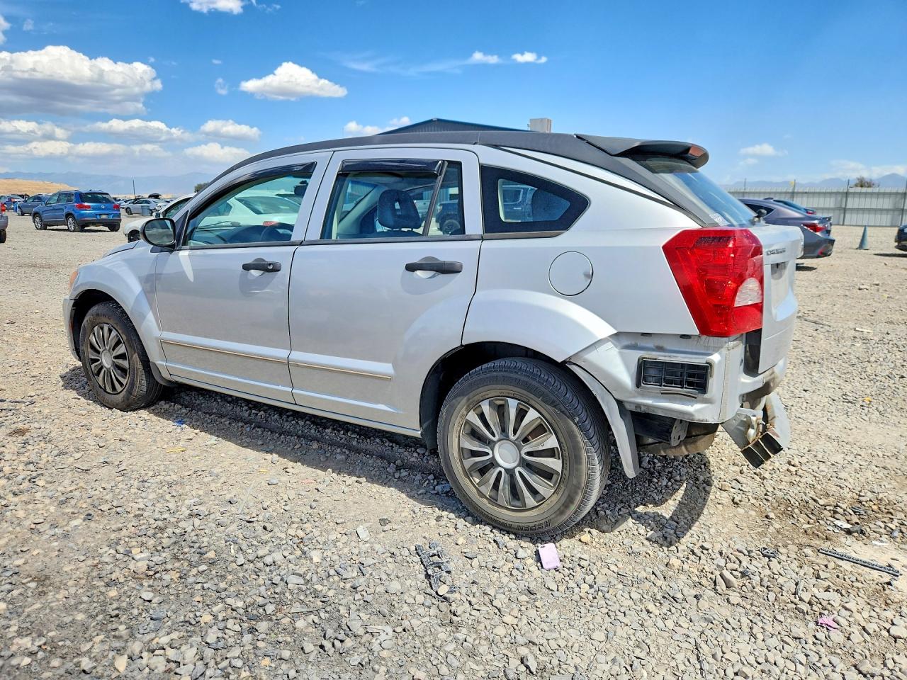 2007 Dodge Caliber Silver vin: 1B3HB28B37D577401