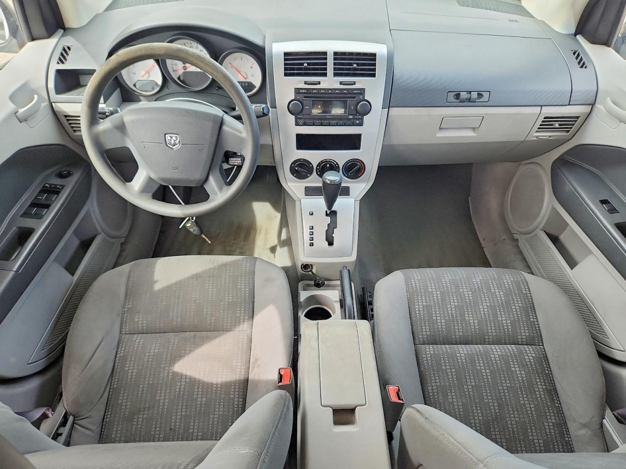 2007 Dodge Caliber Silver vin: 1B3HB28B37D577401