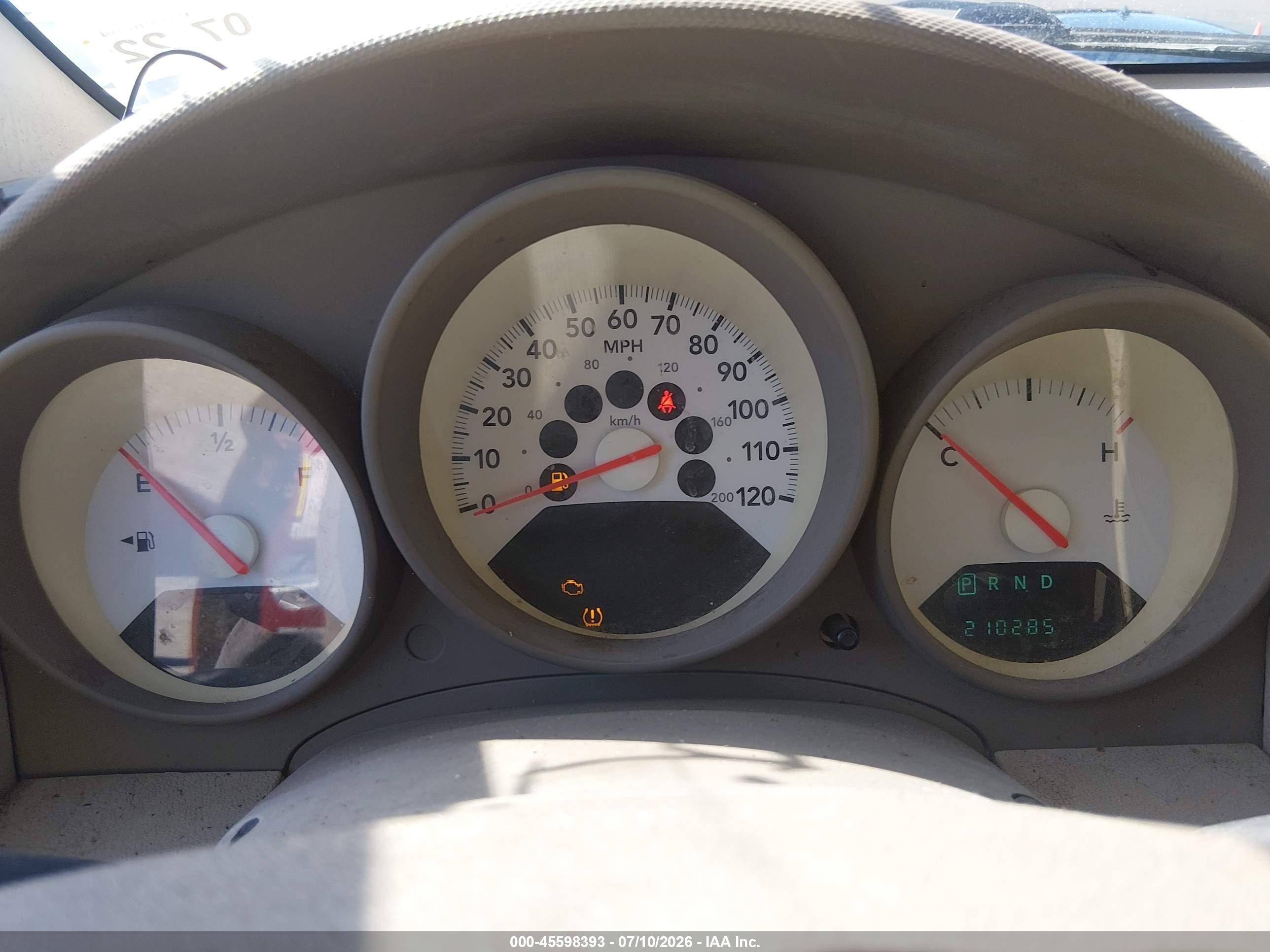 2008 Dodge Caliber Se Orange vin: 1B3HB28B38D503400